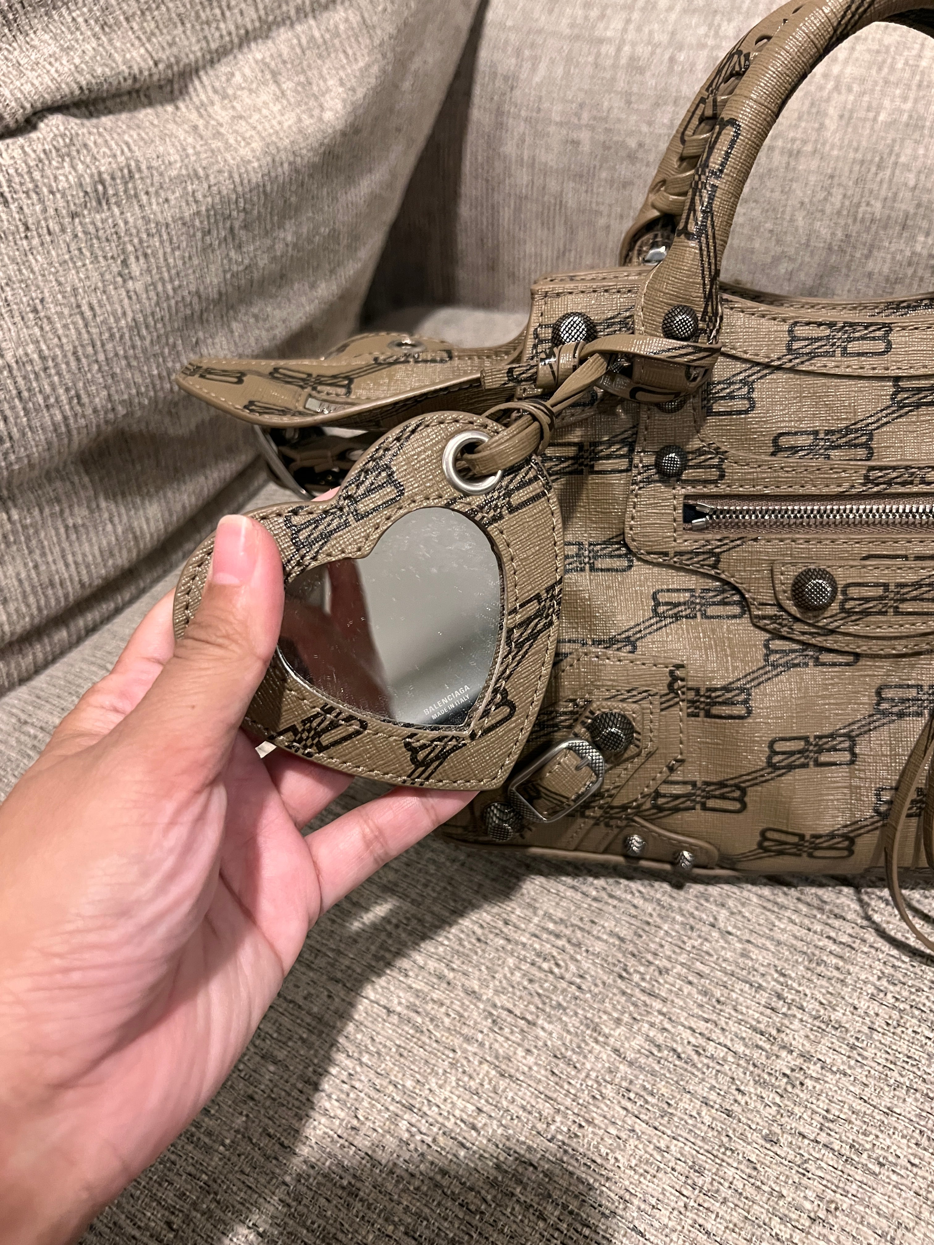 Balenciaga Neo Cagole Monogram XS Crossbody