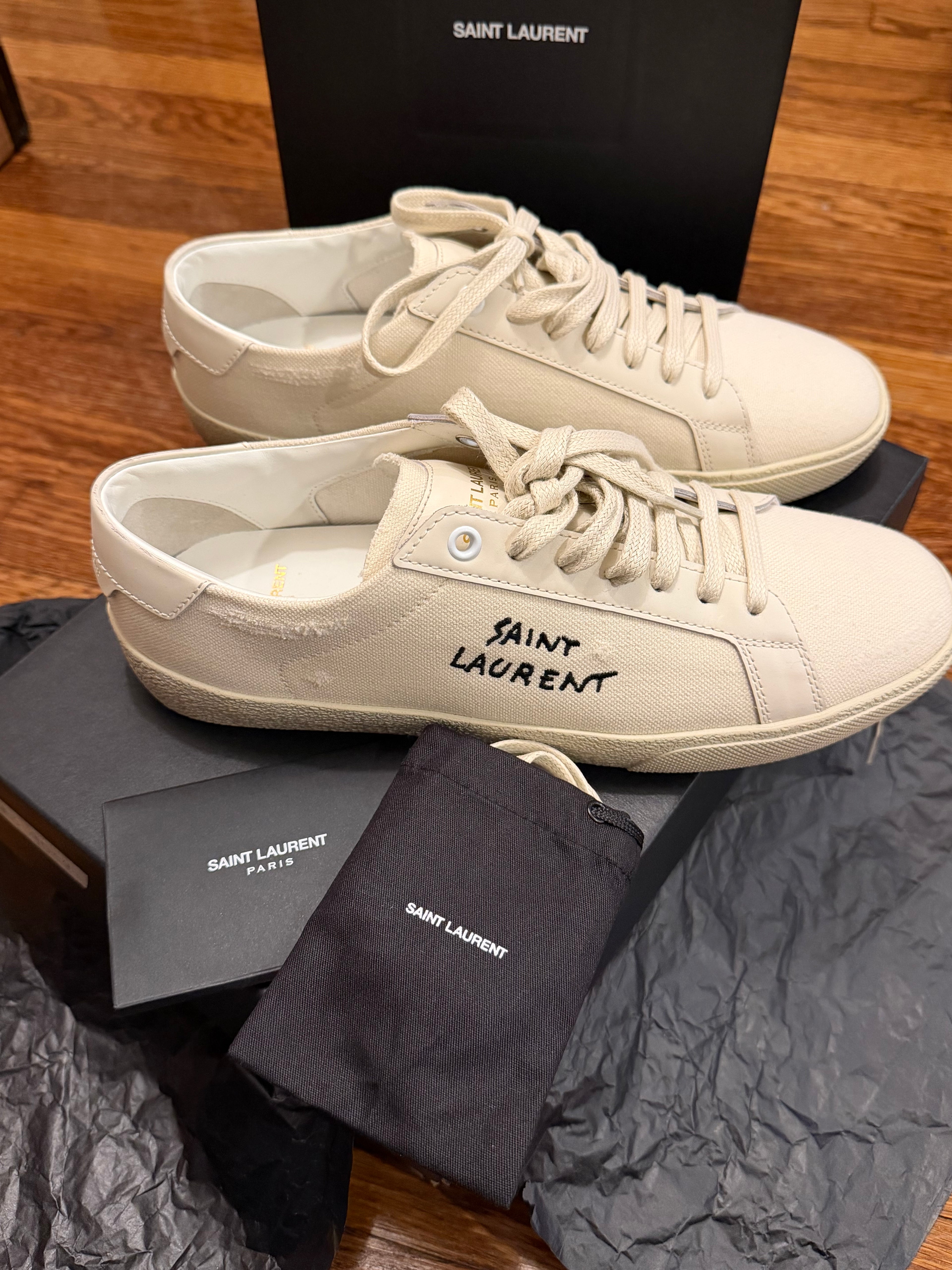 YSL Court Sneakers