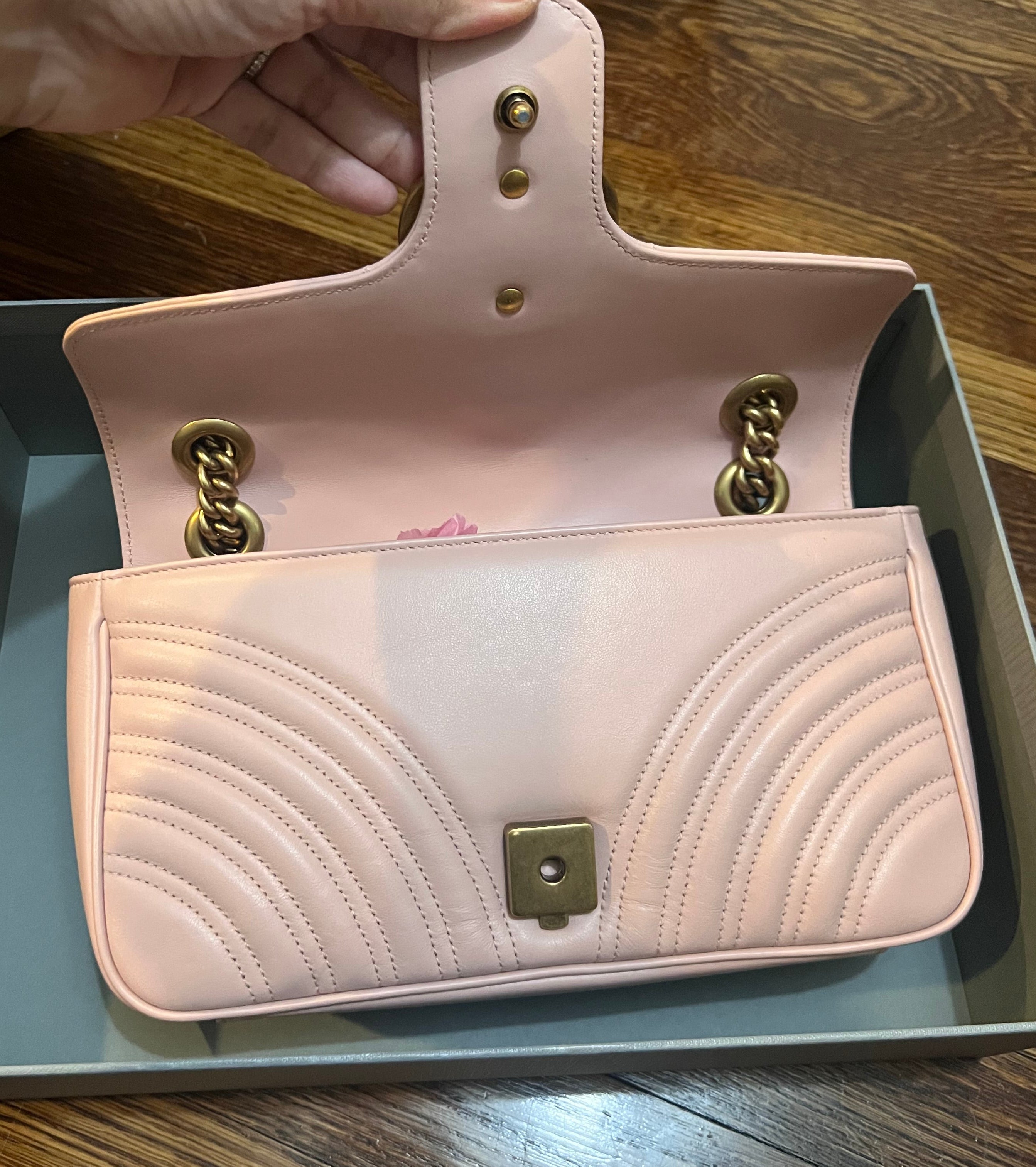 Gucci Marmont Small Flap Pink