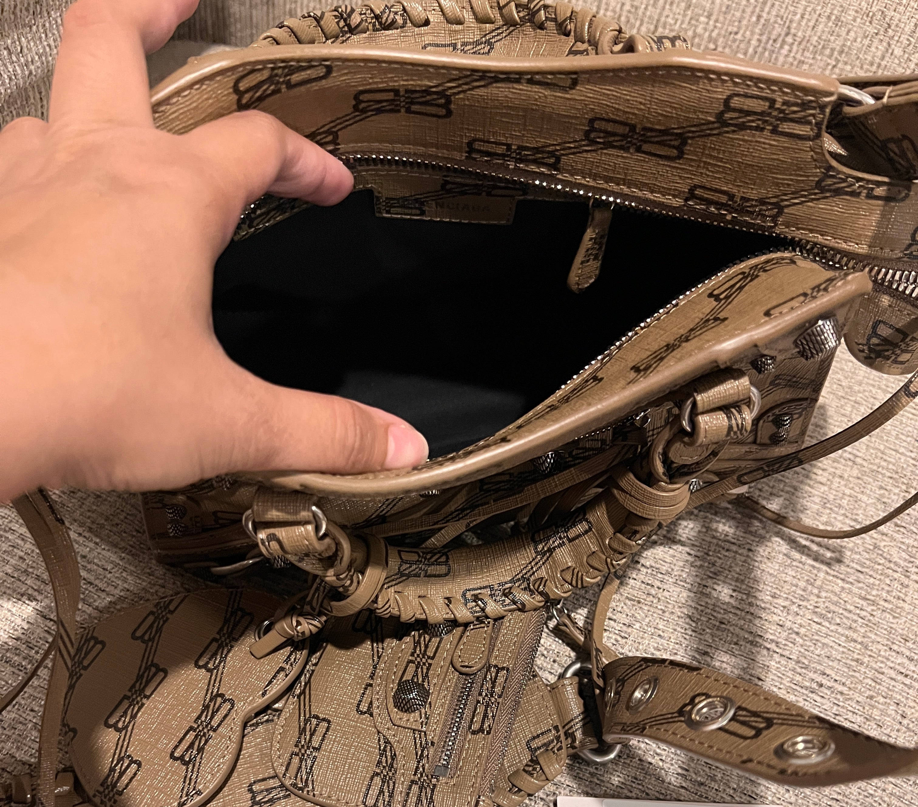 Balenciaga Neo Cagole Monogram XS Crossbody