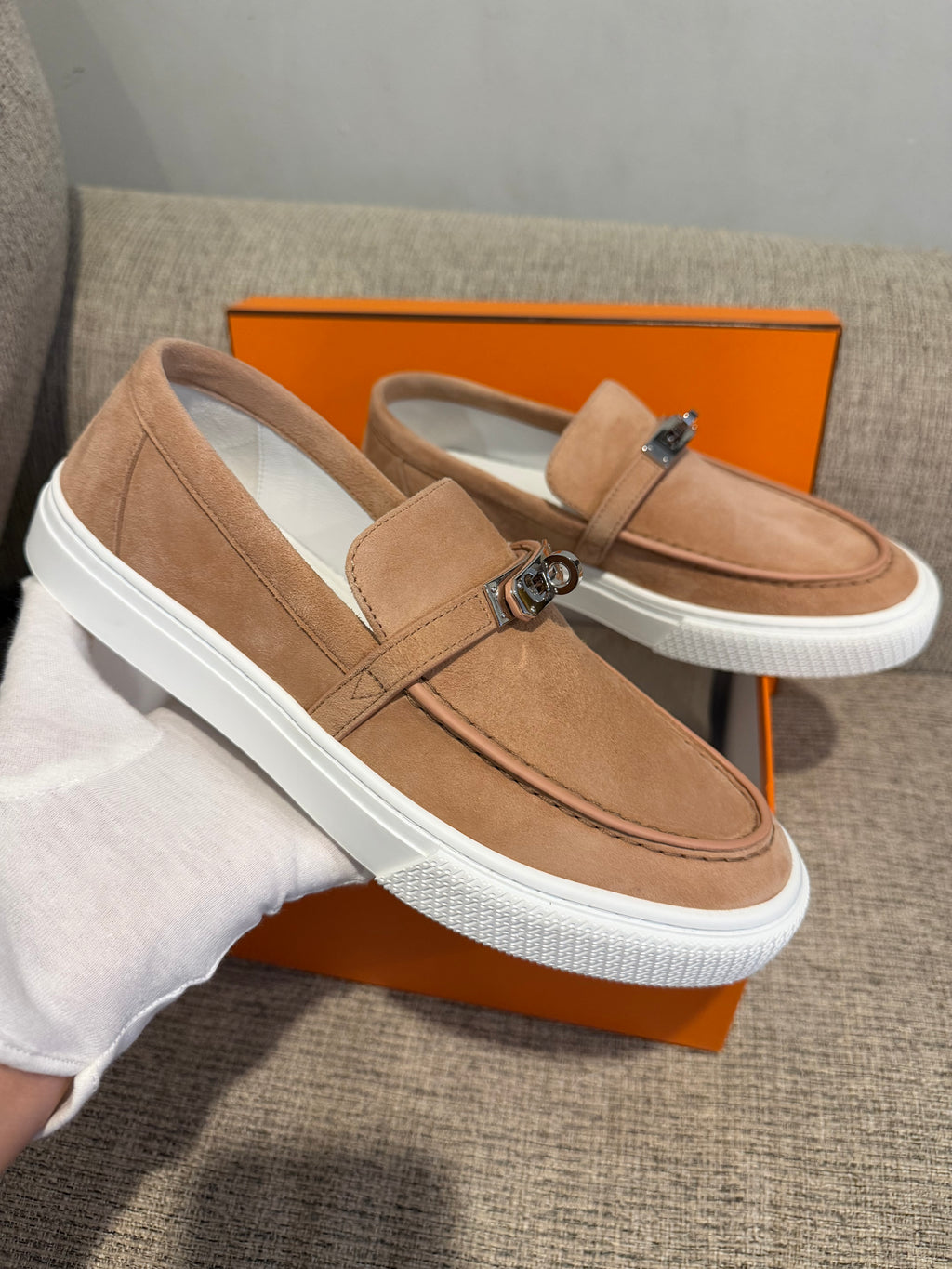 Hermes Game Sneakers
