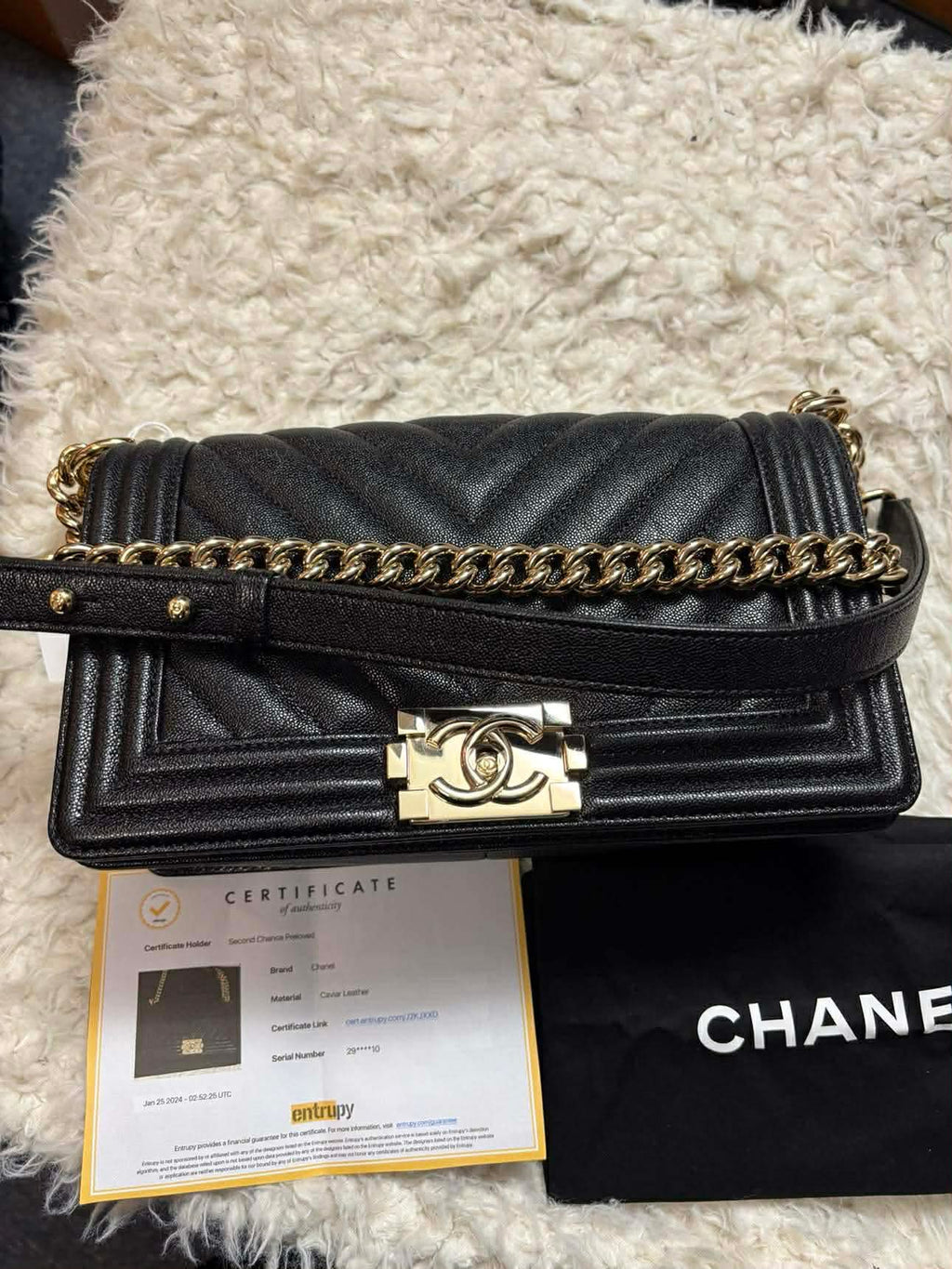 Chanel Leboy Old Medium Chevron