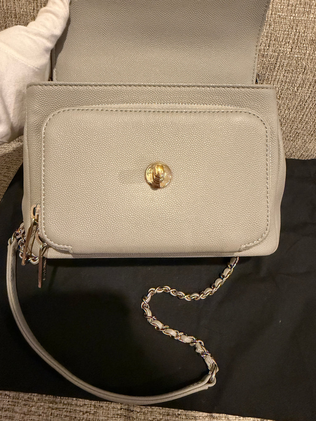 Chanel Business Affinity Grey Small