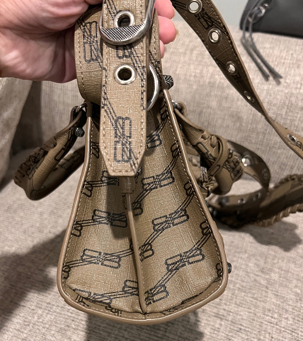 Balenciaga Neo Cagole Monogram XS Crossbody