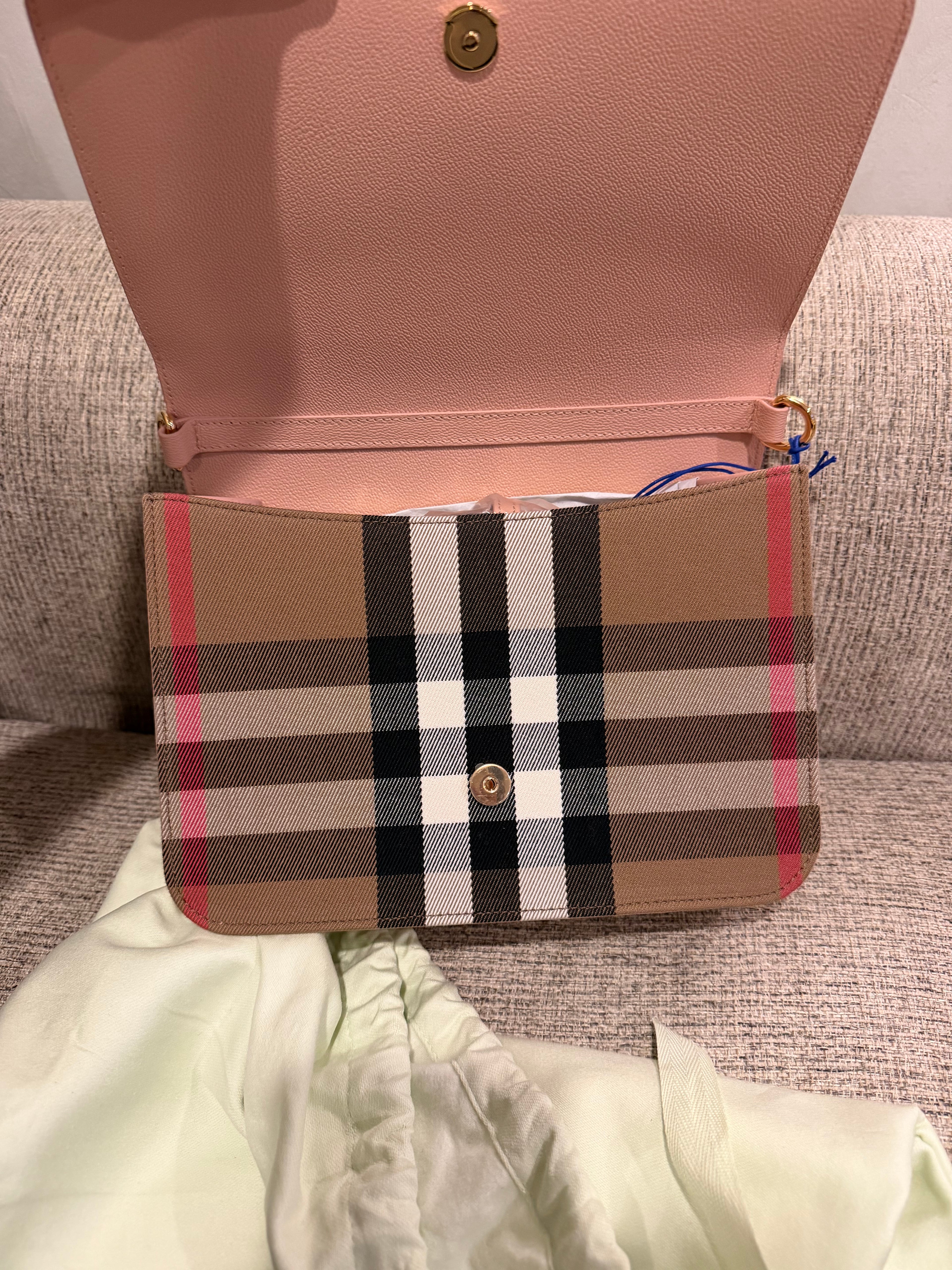 Burberry Pink Medium Crossbody Pink
