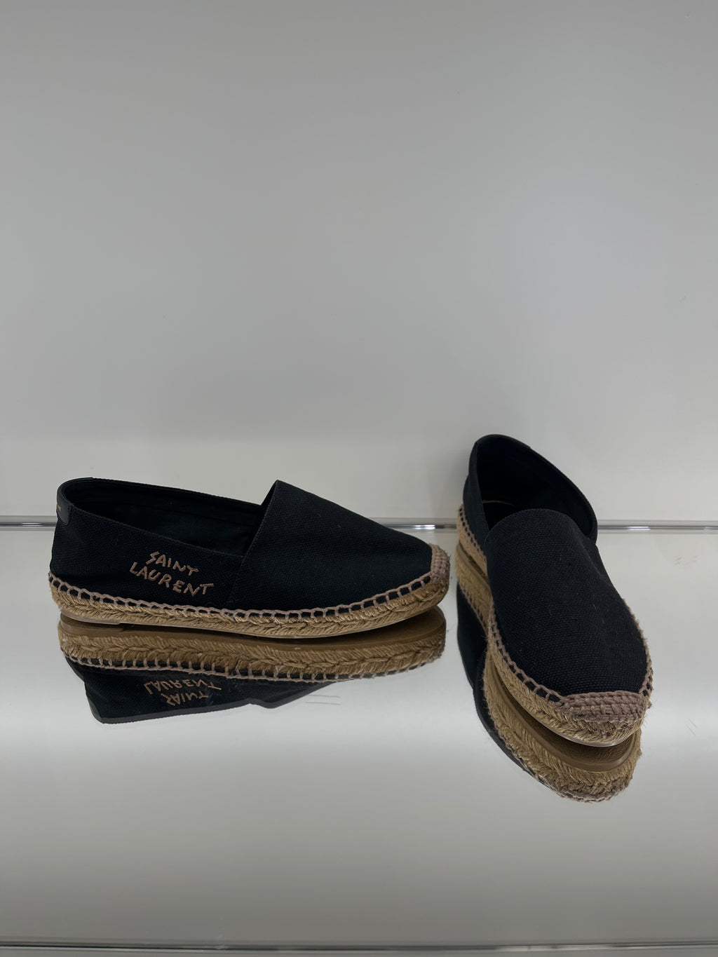 YSL Espadrilles Black
