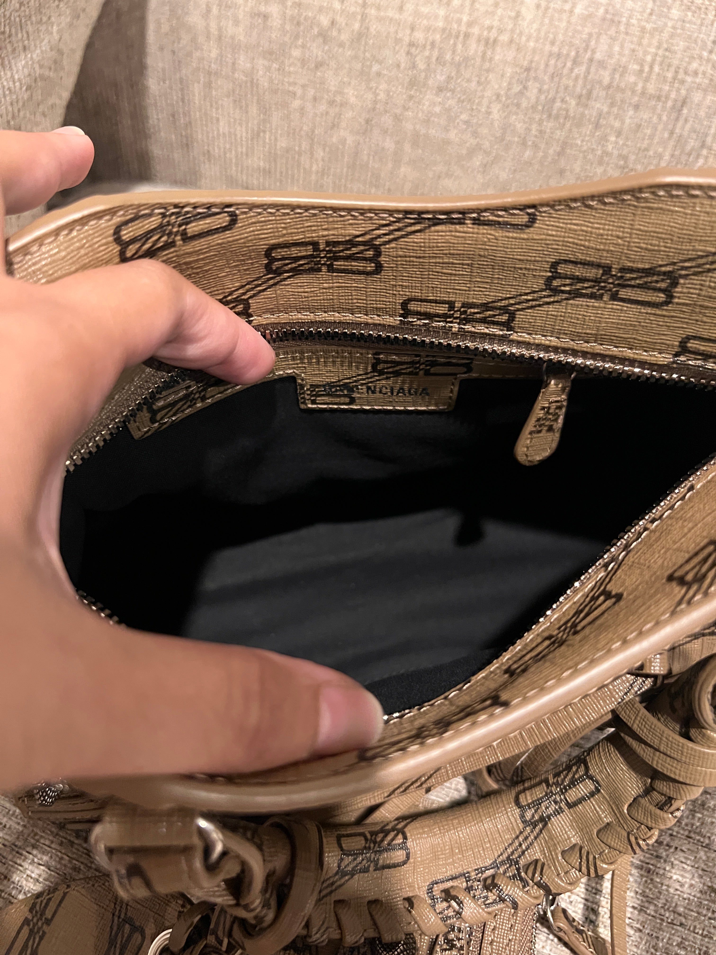 Balenciaga Neo Cagole Monogram XS Crossbody