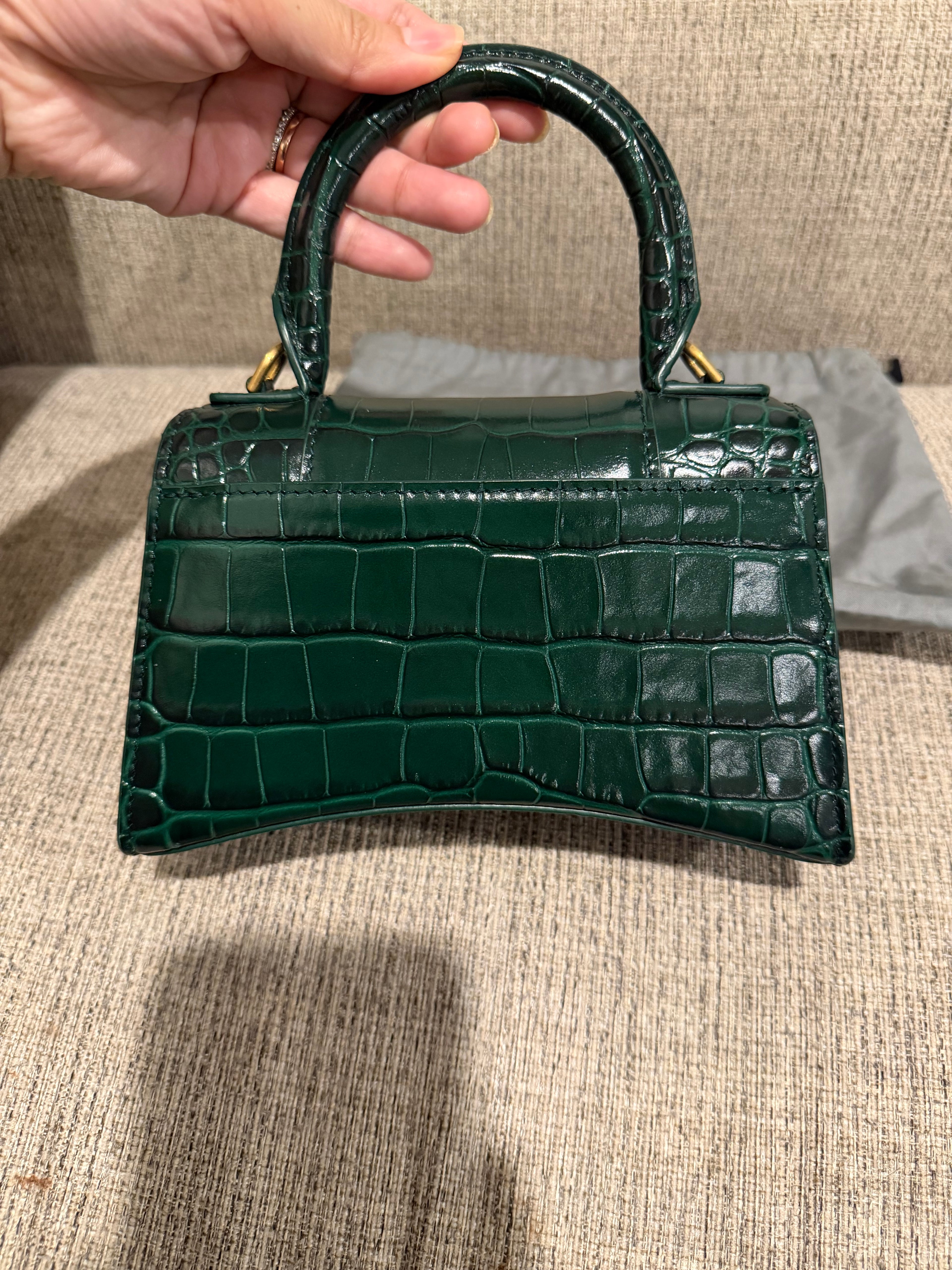 Balenciaga Hourglass Croc XS