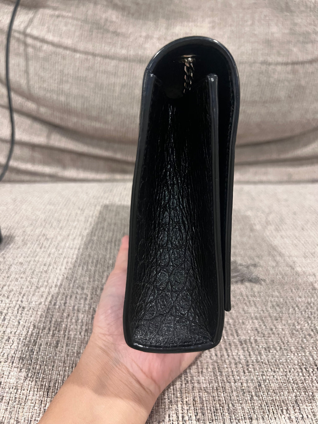 YSL Kate w/ Tassel Croc Medium