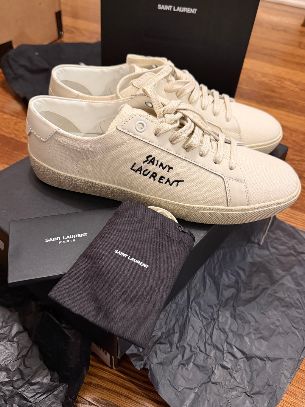 YSL Court Sneakers