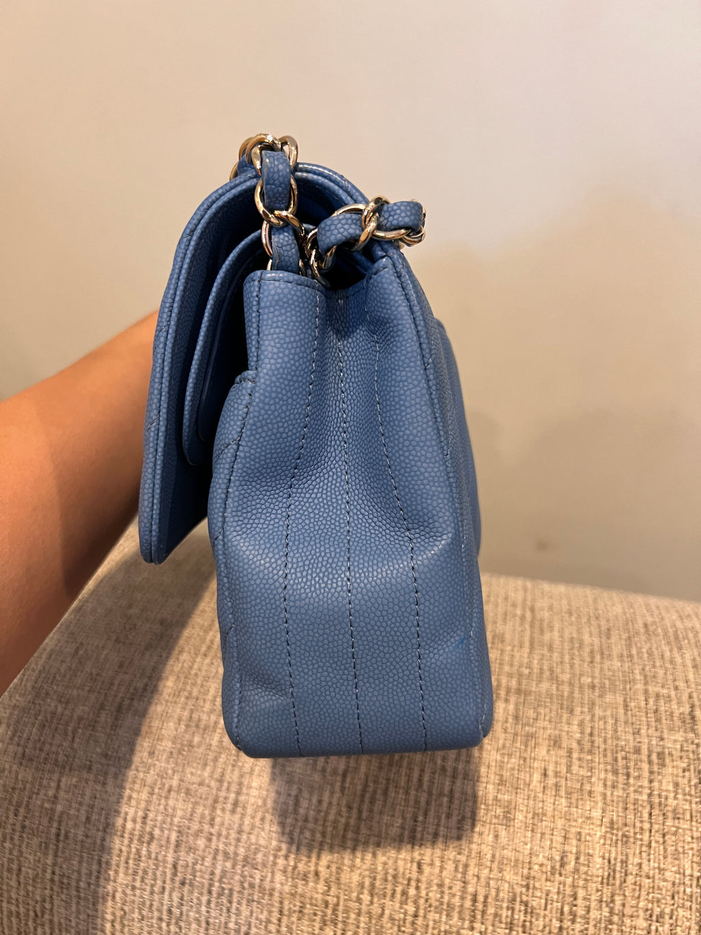 Chanel Double Flap Medium Chevron
