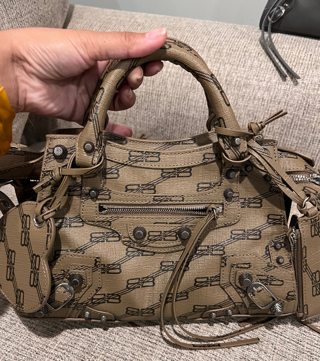 Balenciaga Neo Cagole Monogram XS Crossbody