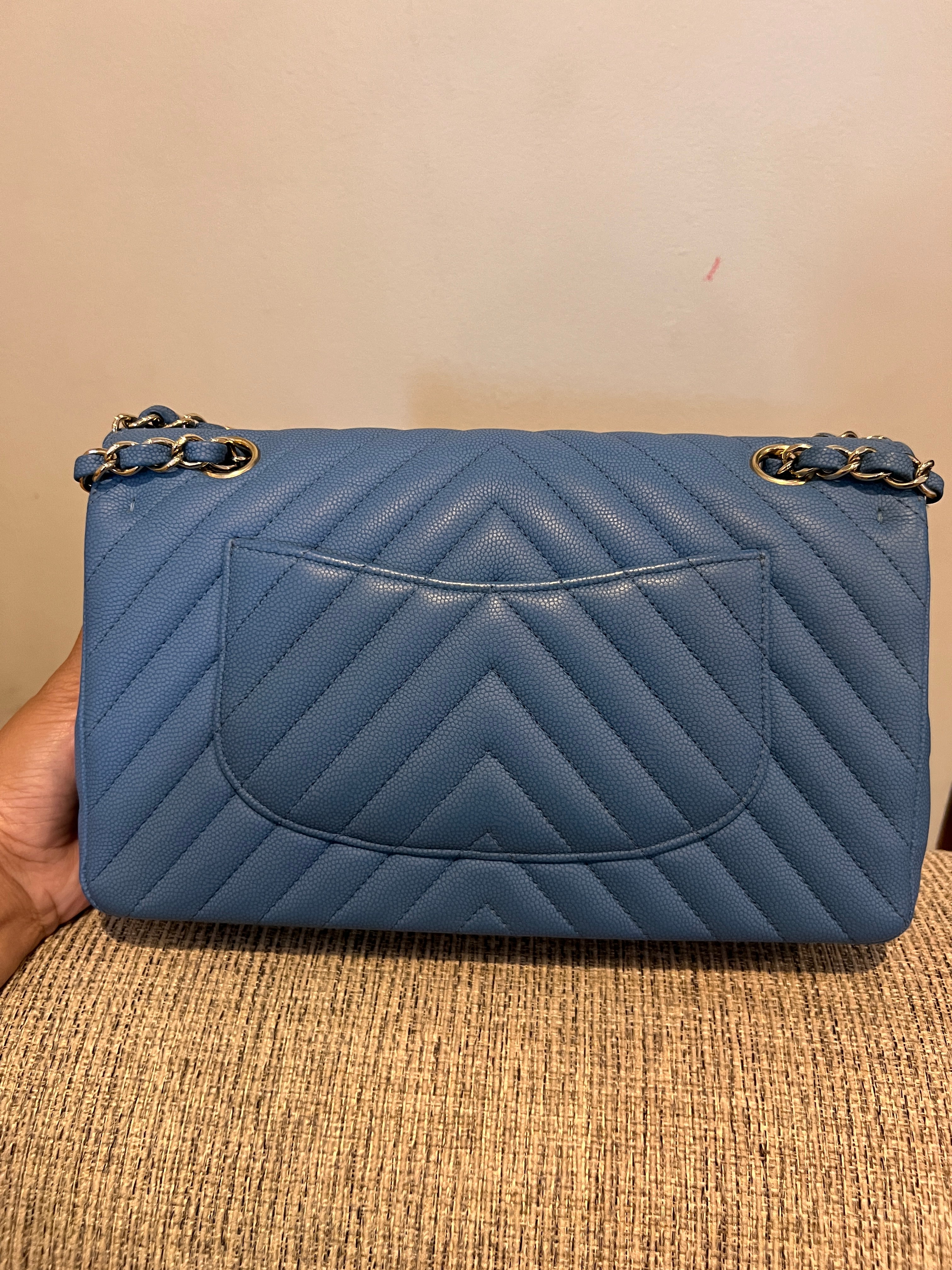 Chanel Double Flap Medium Chevron