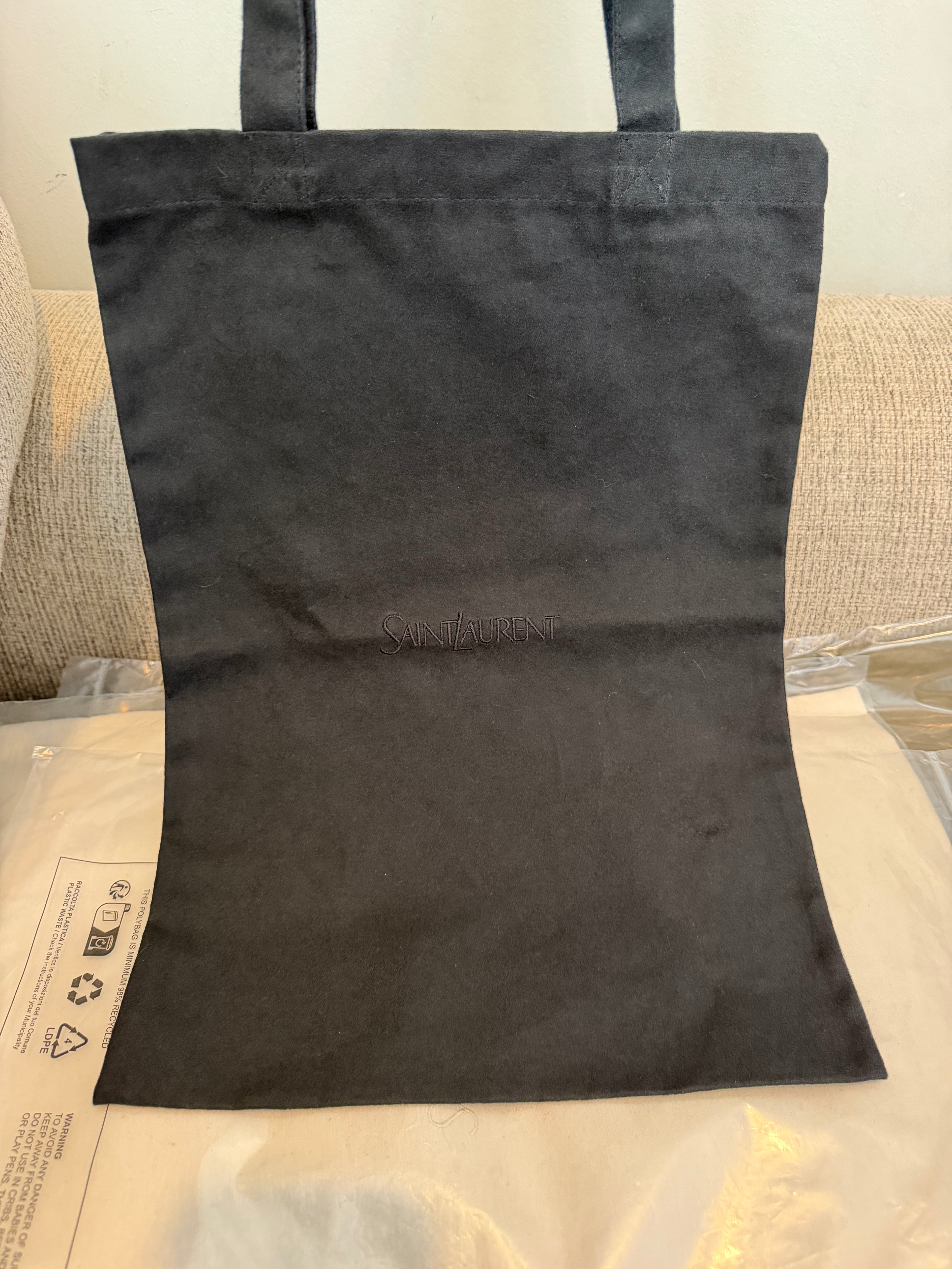 YSL Black Tote Bag Bnew
