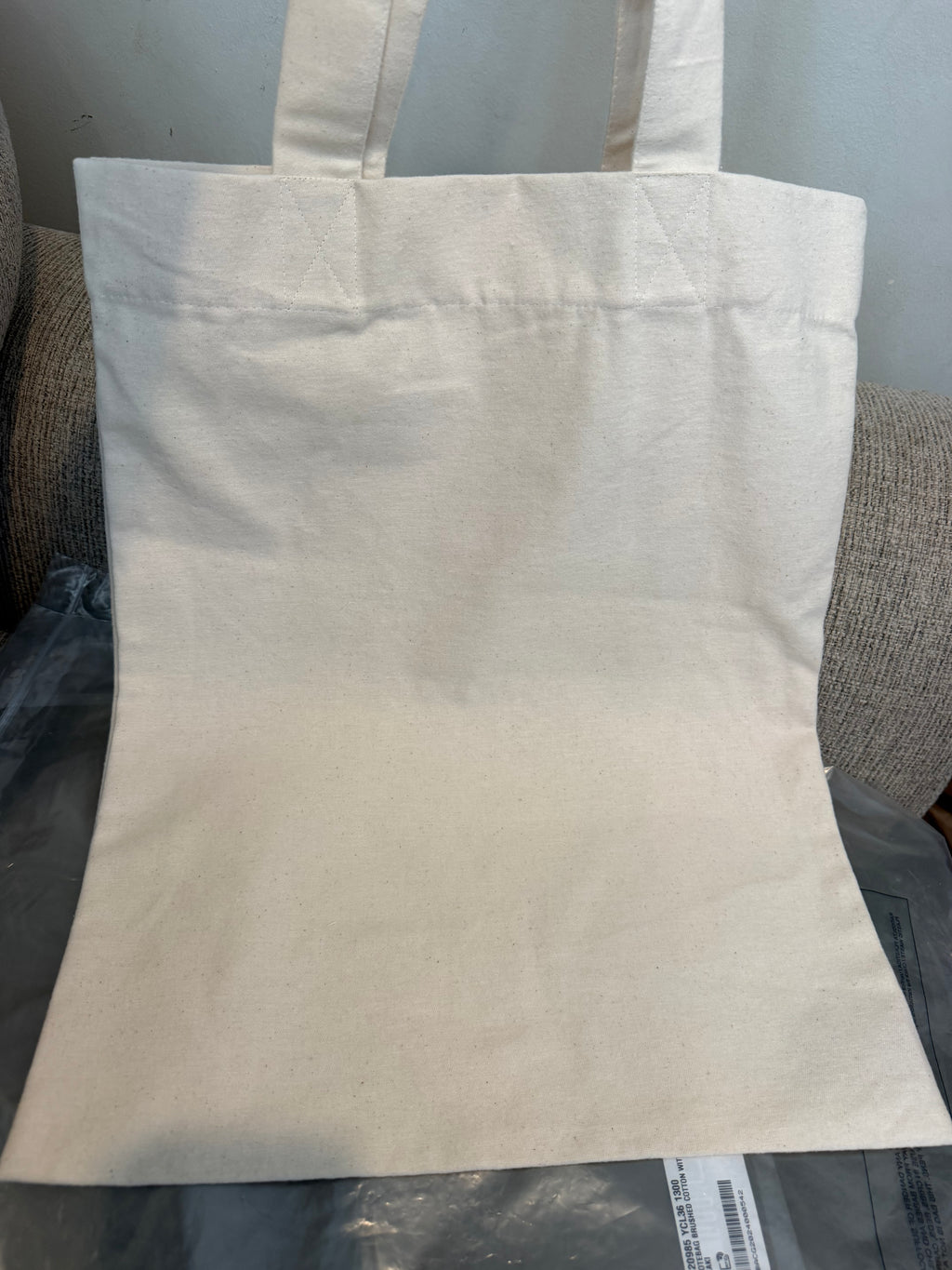 YSL Beige Tote Bag