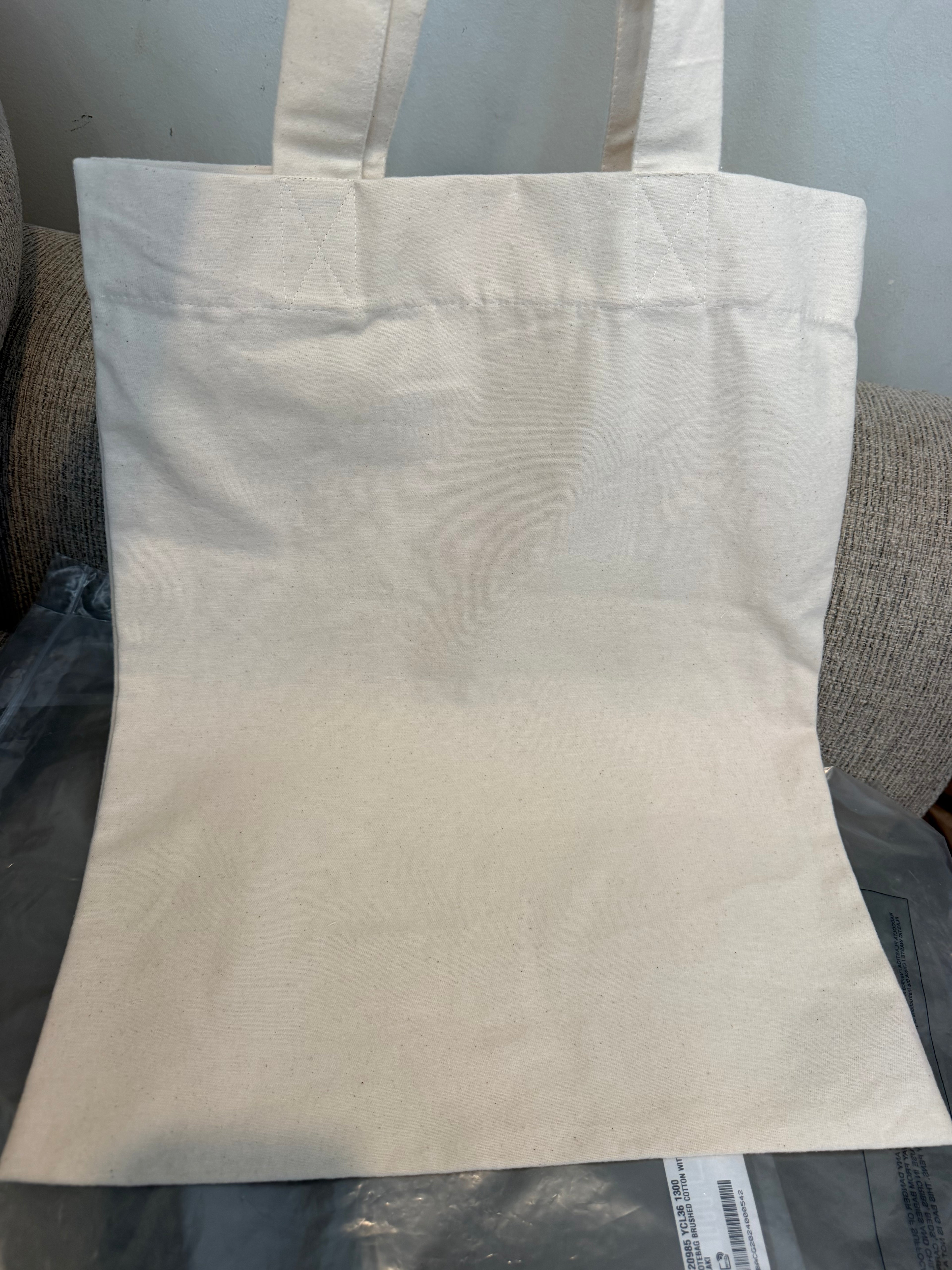 YSL Beige Tote Bag