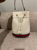 Gucci White Bucket Bag