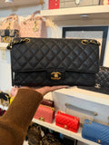 Chanel Double Flap Medium Caviar GHW