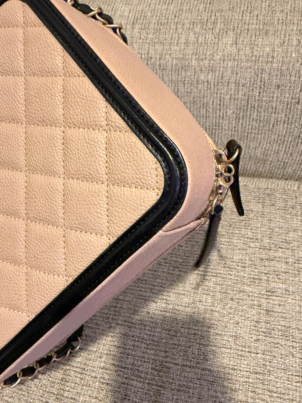 Chanel Filigree Vanity Bicolor