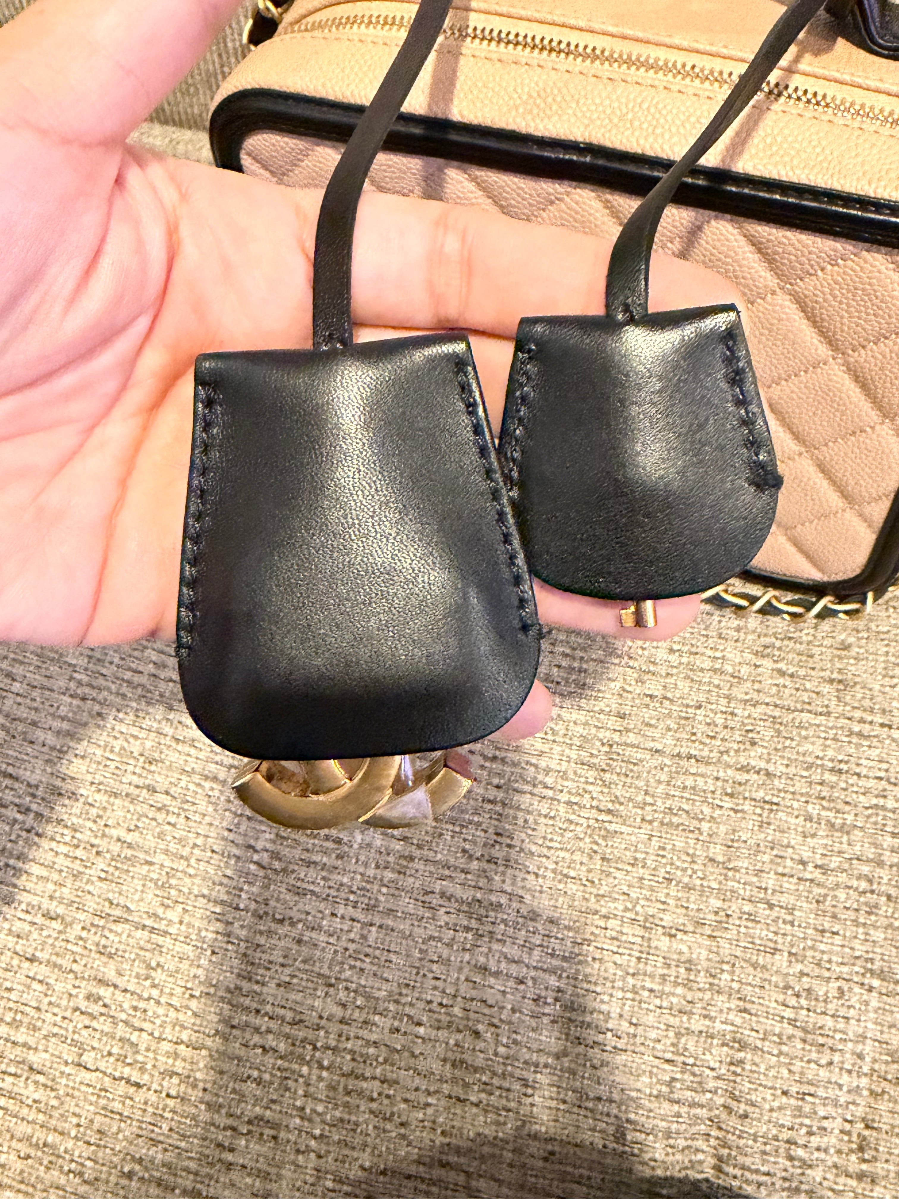 Chanel Filigree Vanity Bicolor