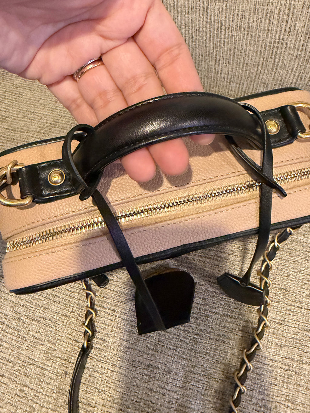 Chanel Filigree Vanity Bicolor