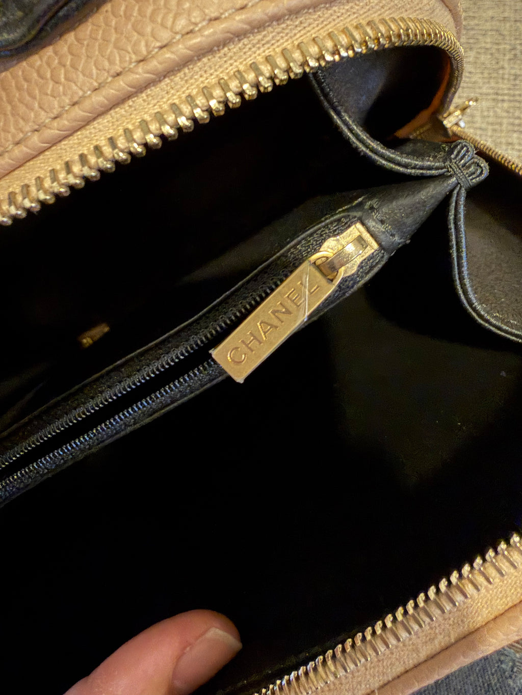Chanel Filigree Vanity Bicolor