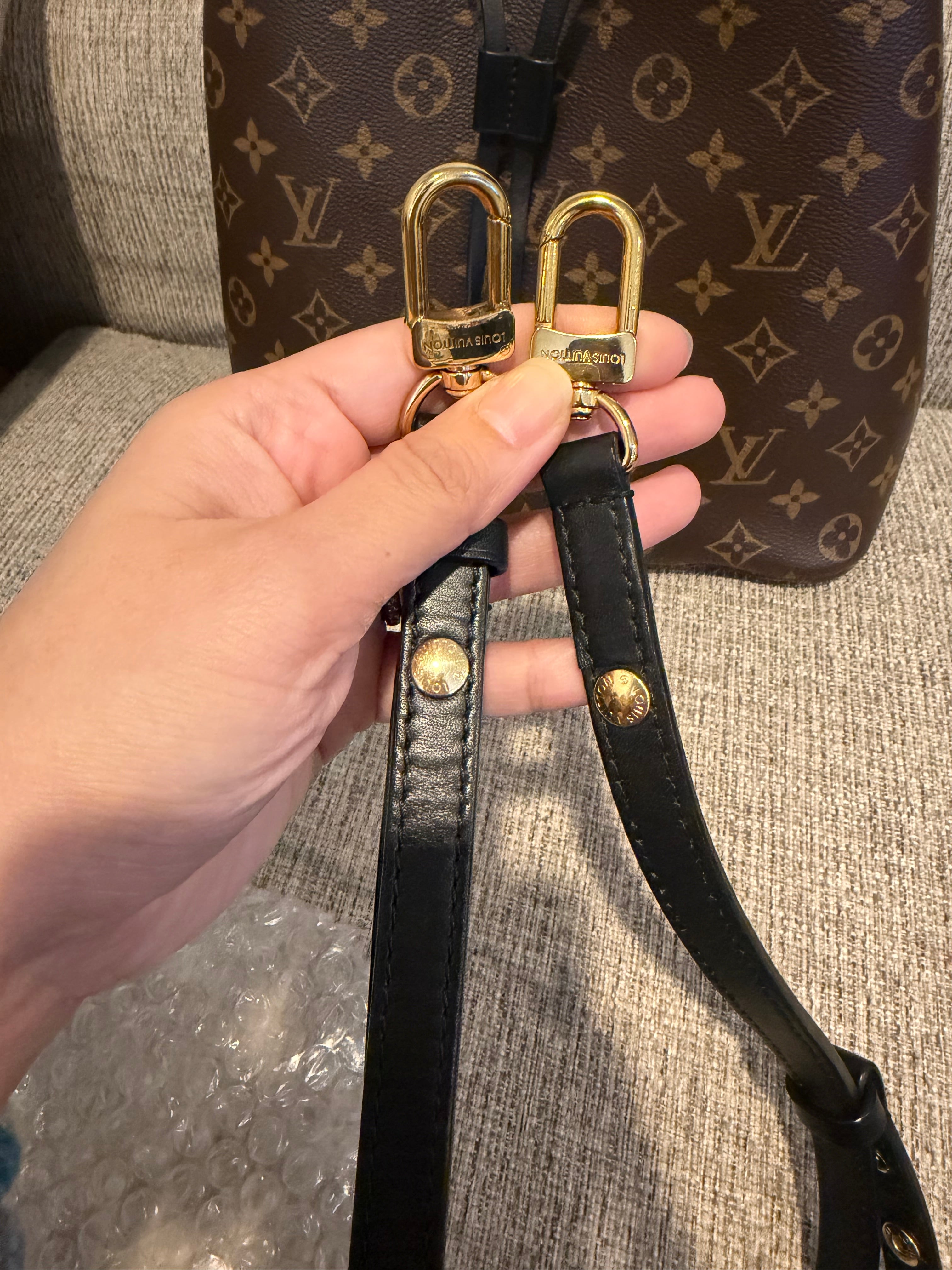 LV Neonoe Black monogram