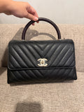 Chanel Coco Medium chevron