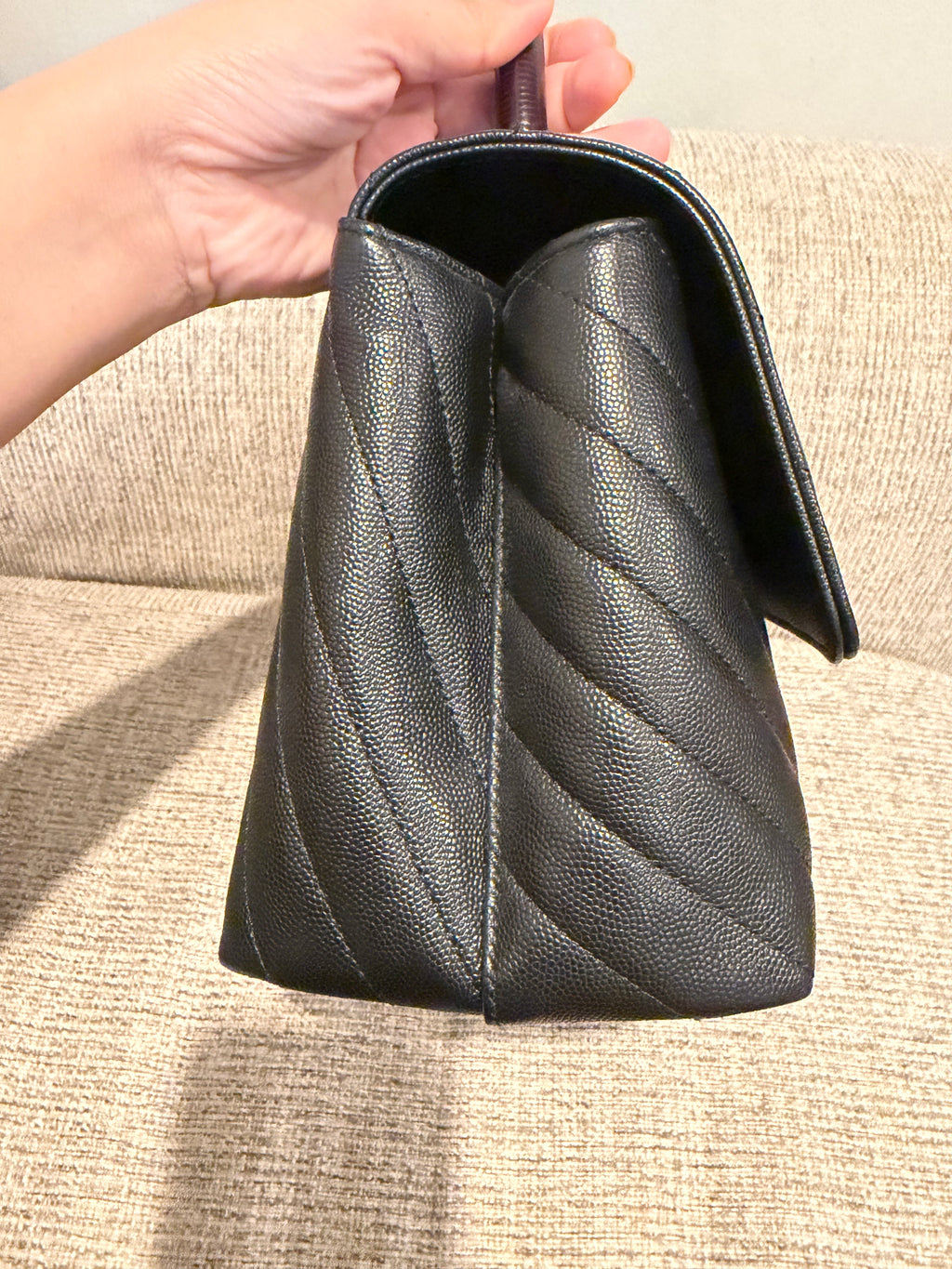 Chanel Coco Medium chevron