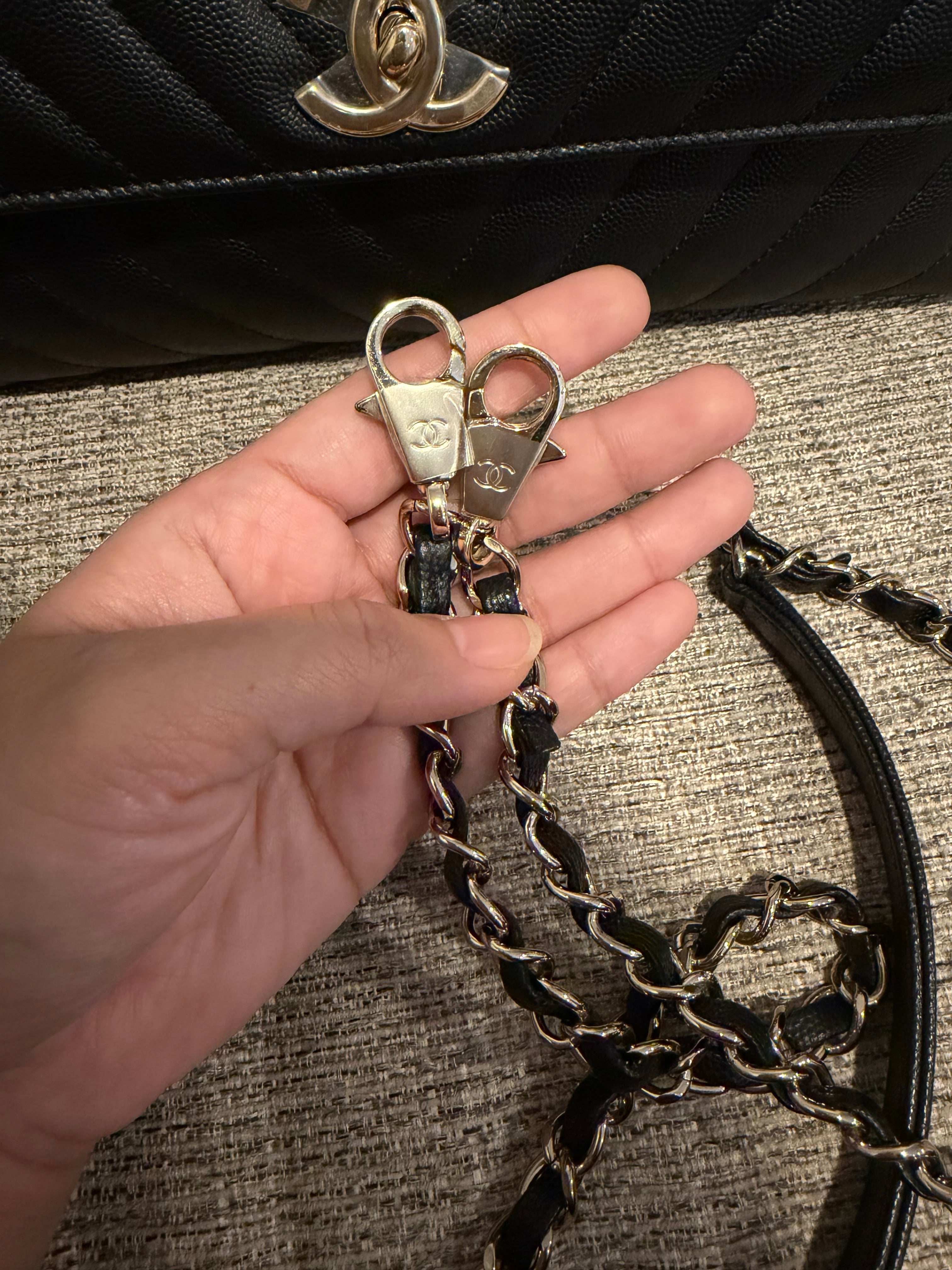 Chanel Coco Medium chevron
