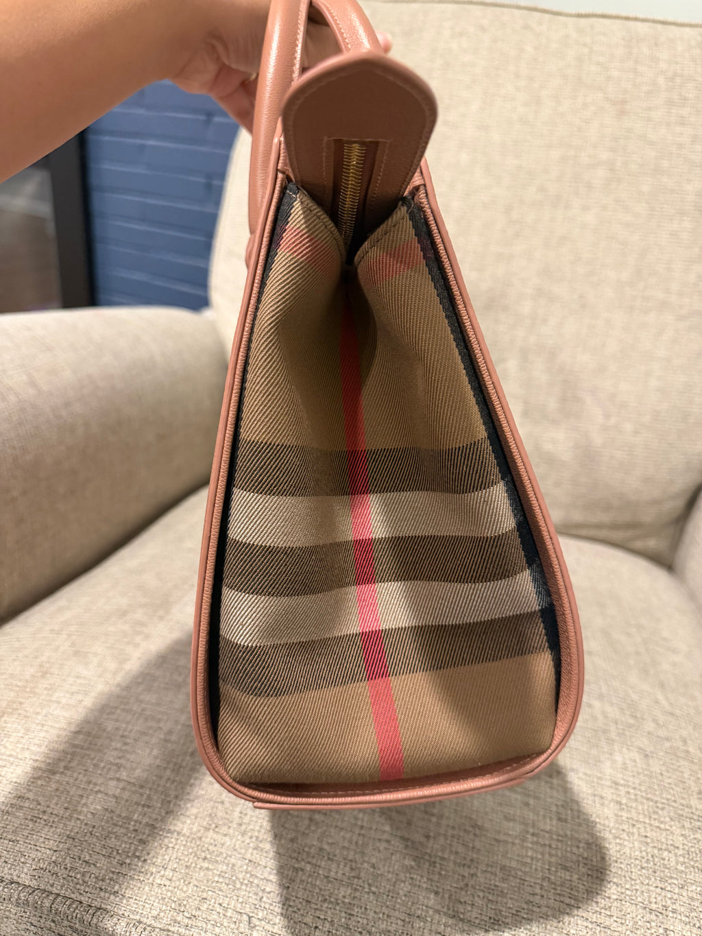 Burberry Tote Rose
