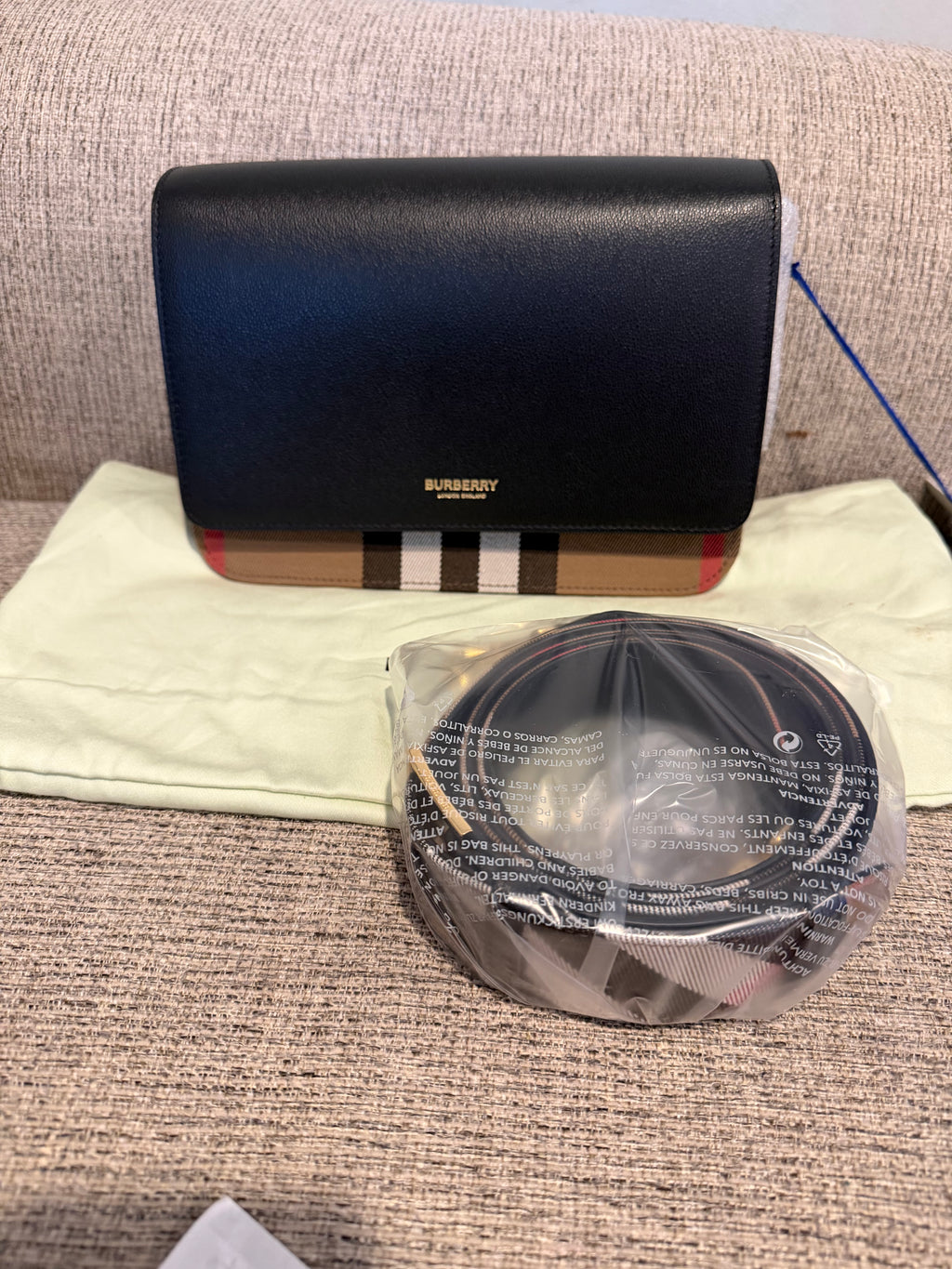 Burberry Medium Crossbody Black