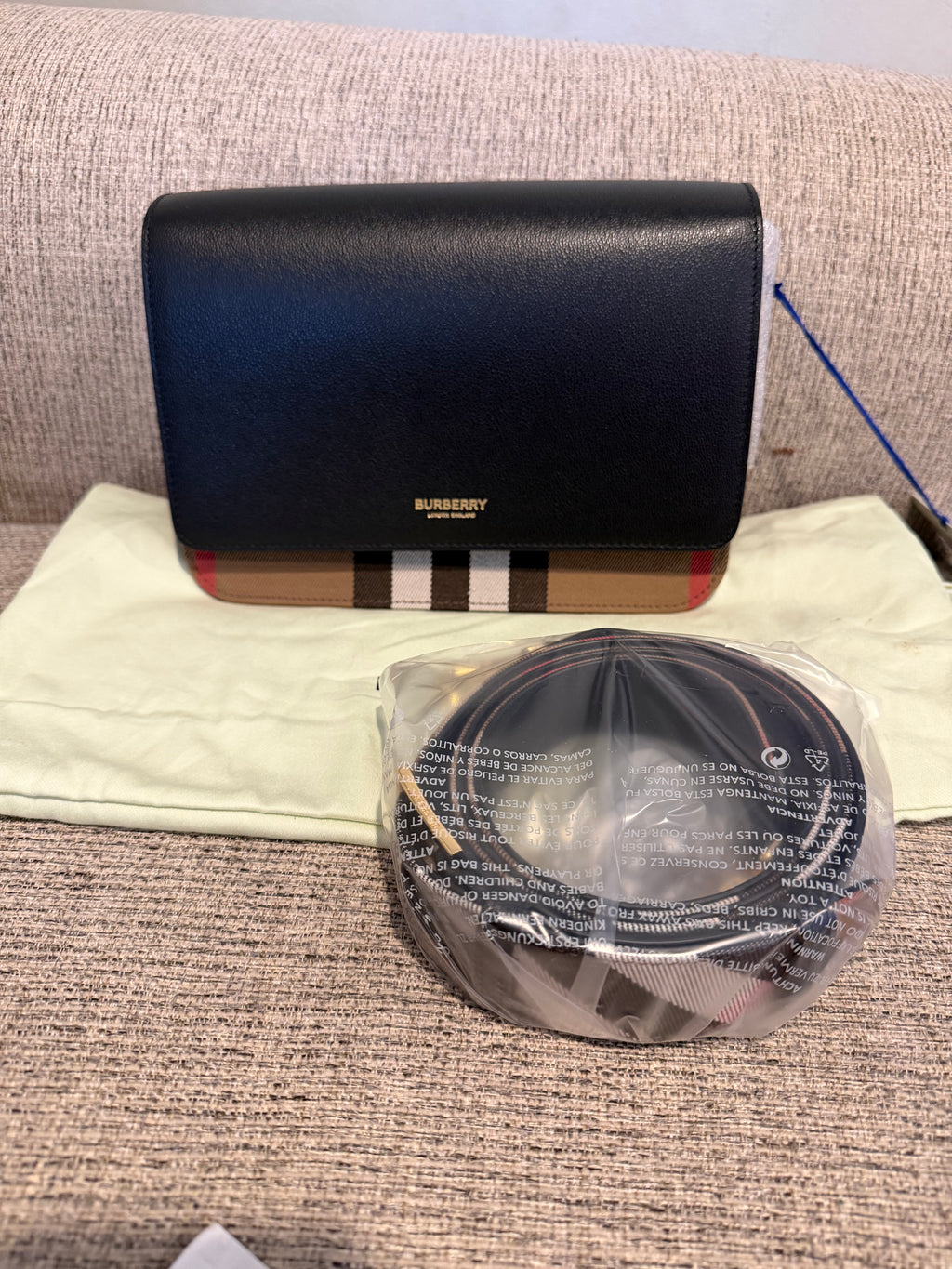 Burberry Medium Crossbody Black