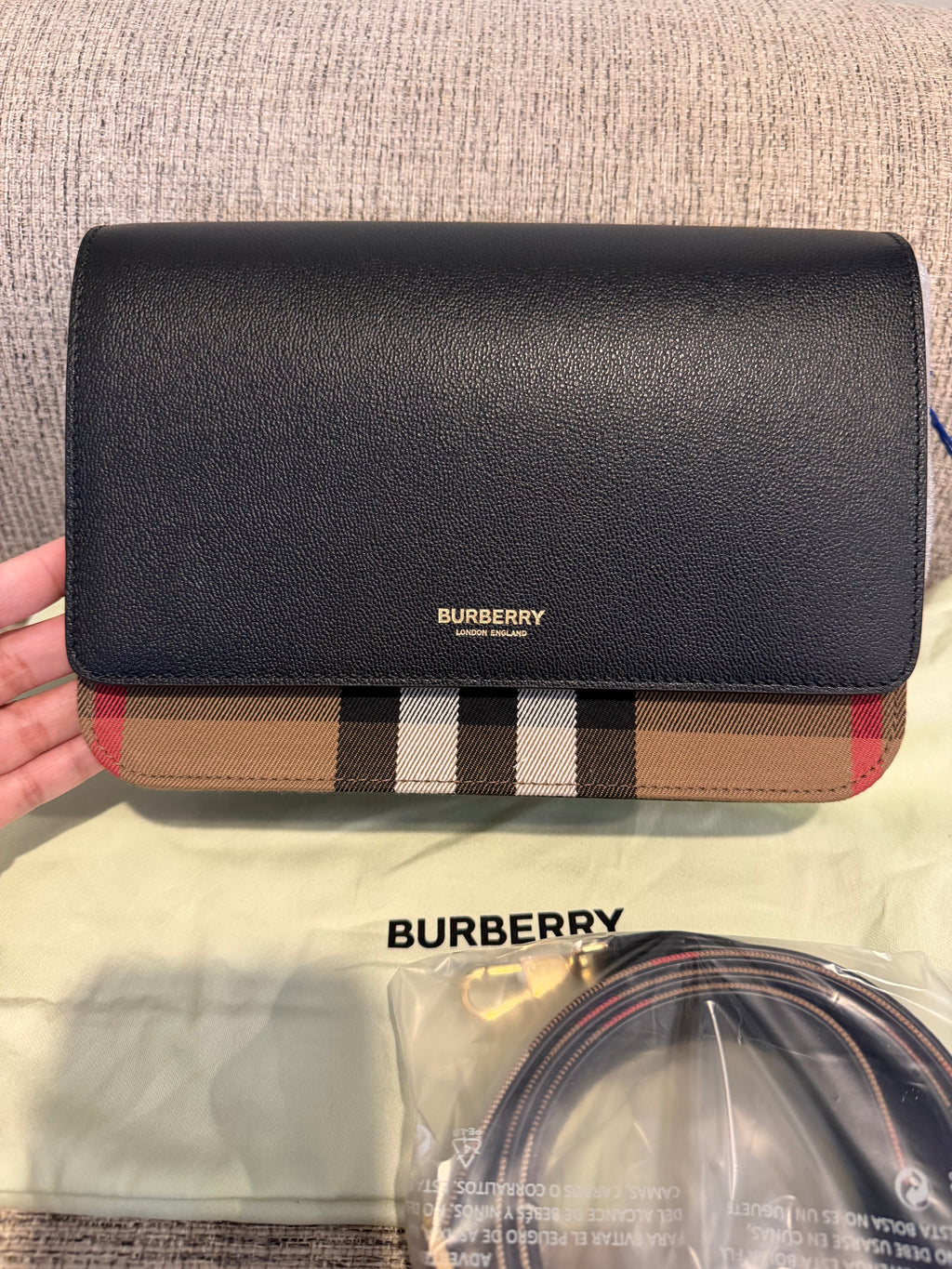 Burberry Medium Crossbody Black