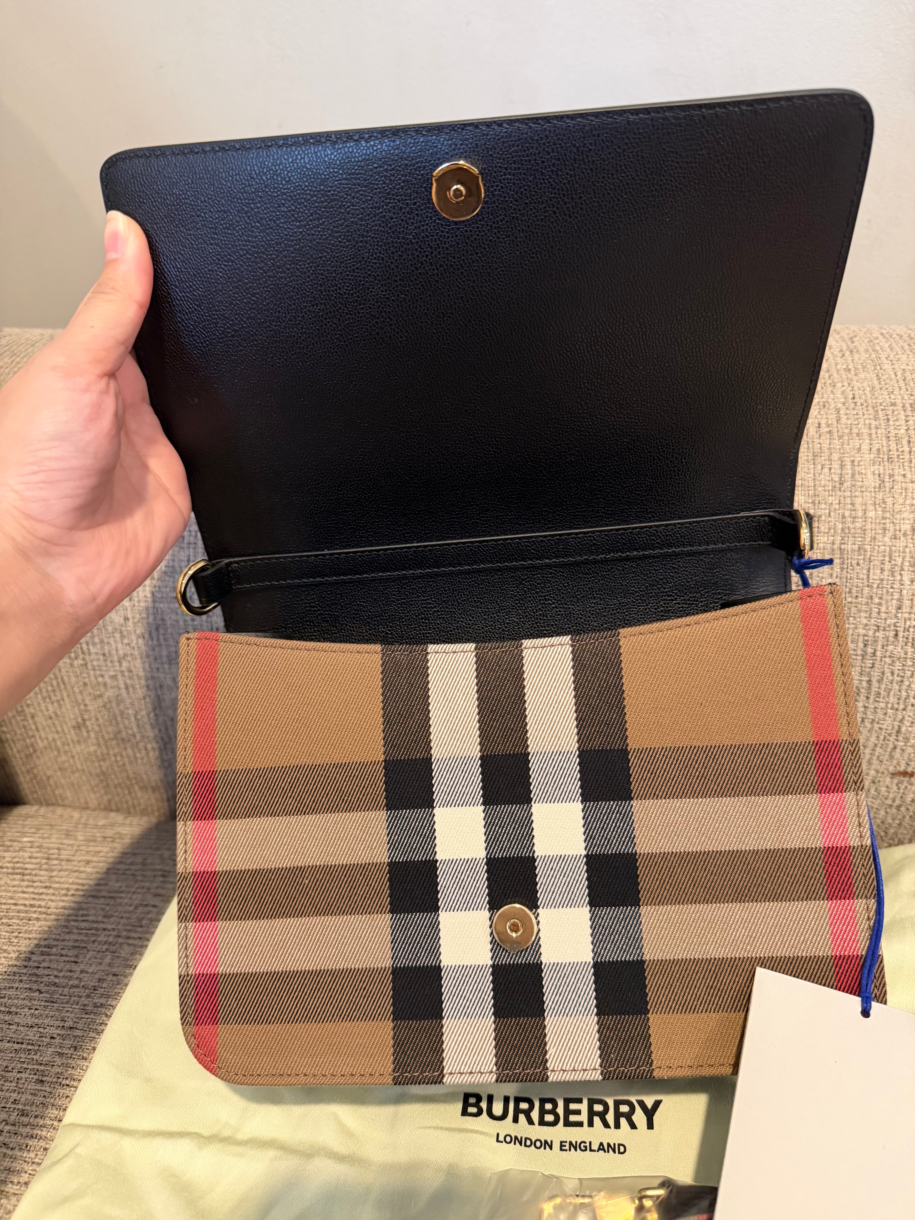 Burberry Medium Crossbody Black