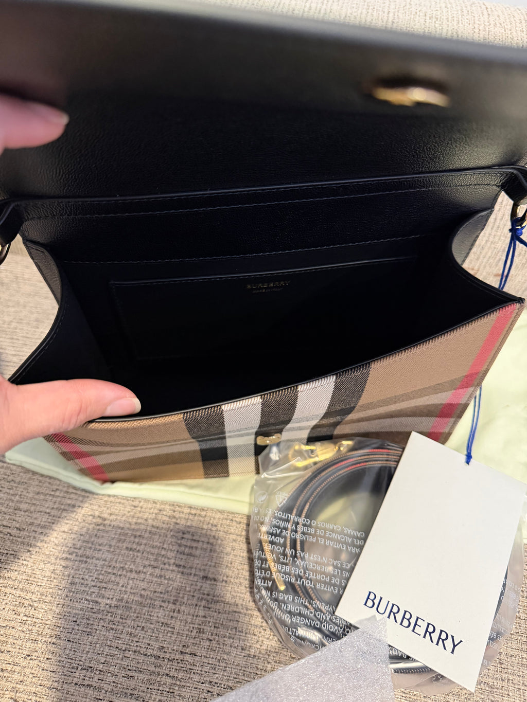 Burberry Medium Crossbody Black
