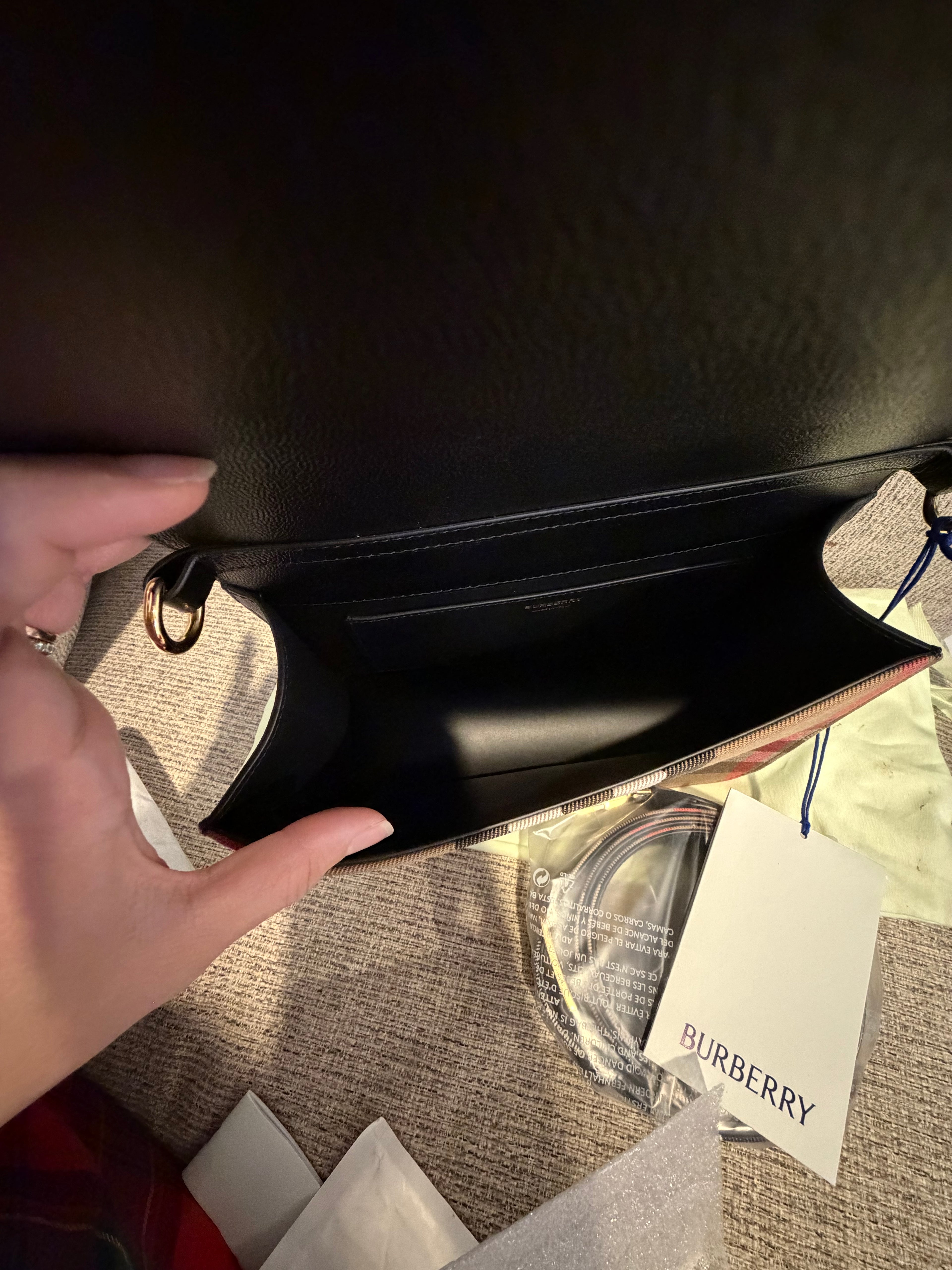 Burberry Medium Crossbody Black