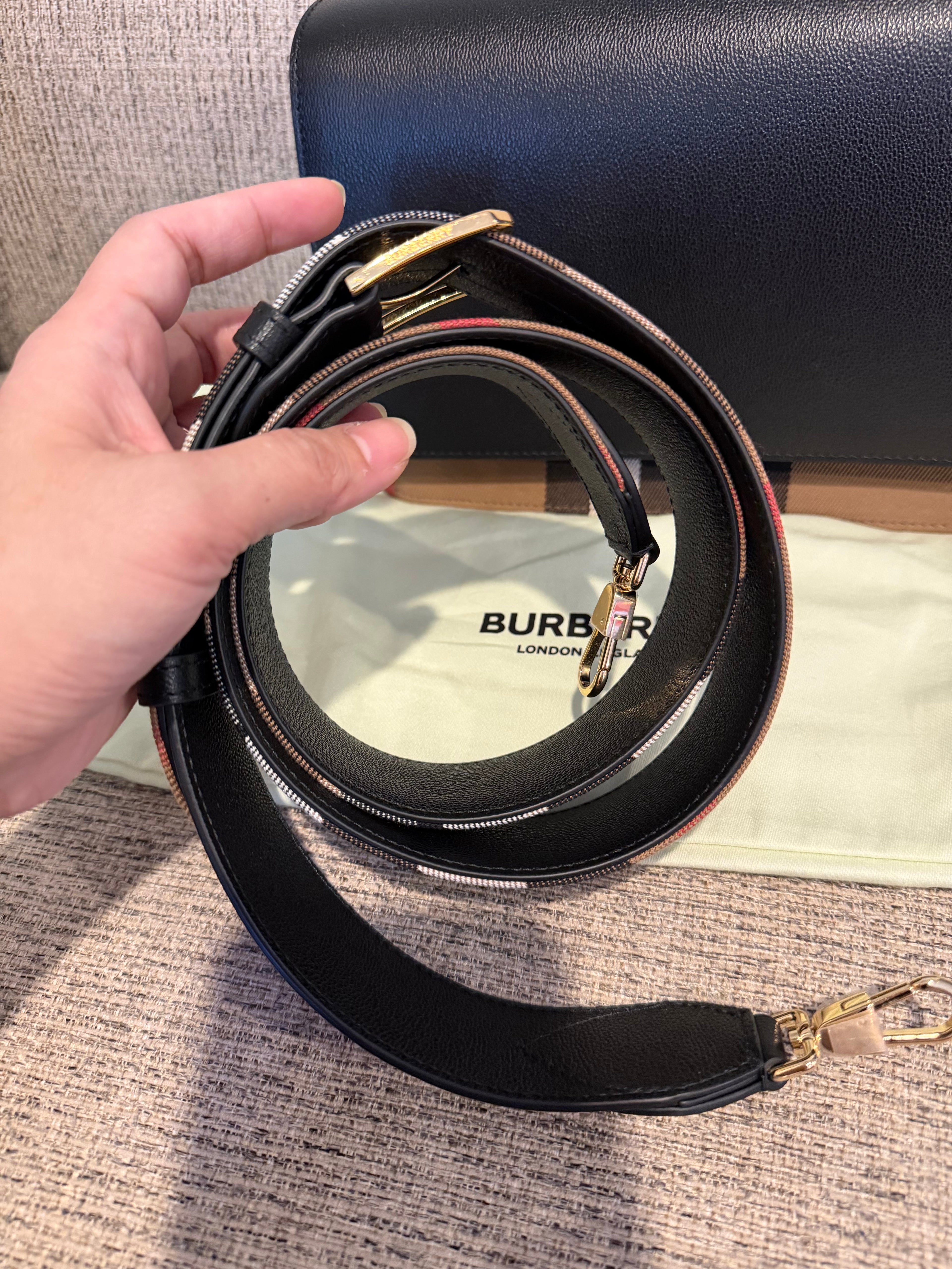 Burberry Medium Crossbody Black