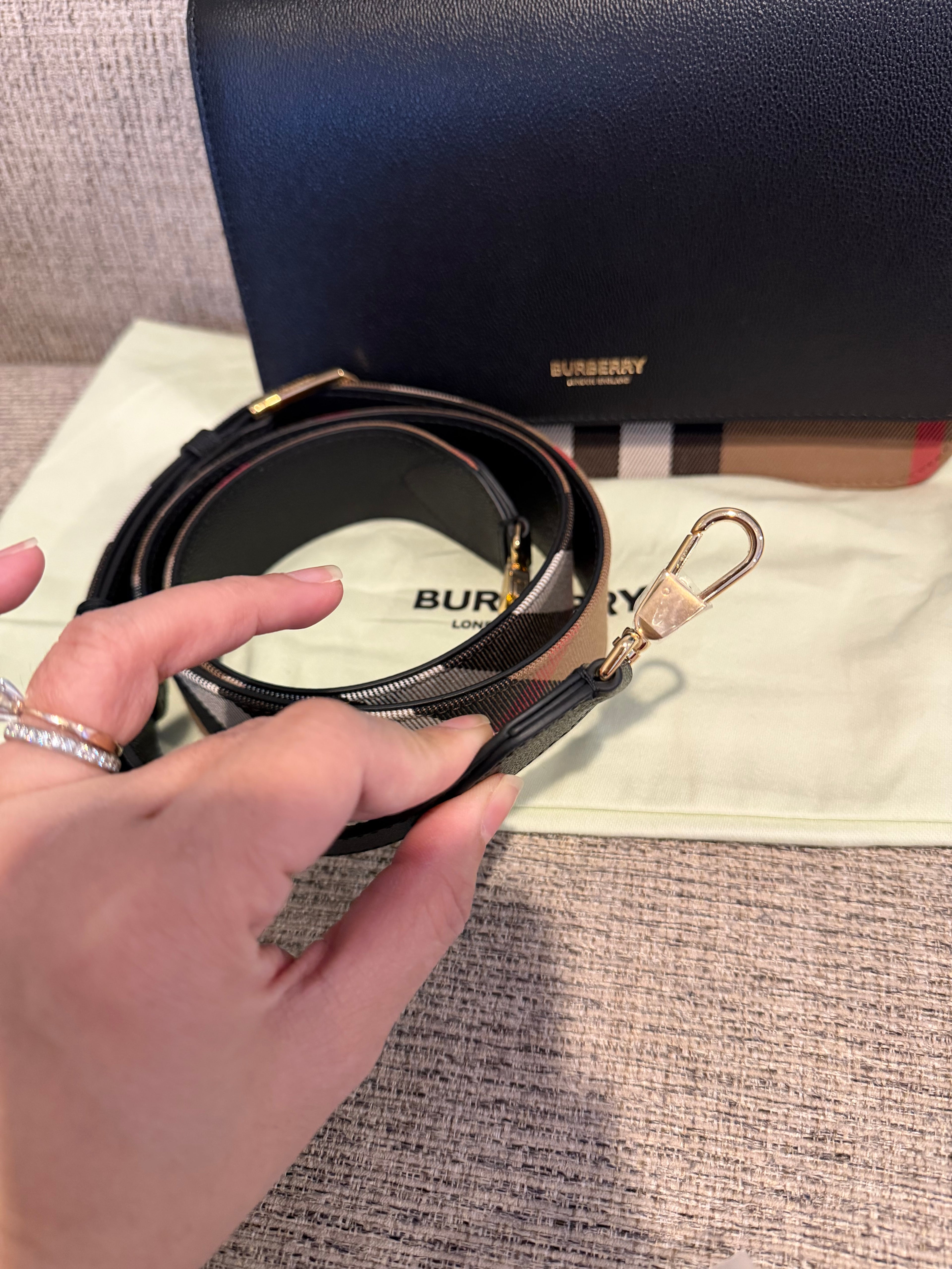 Burberry Medium Crossbody Black
