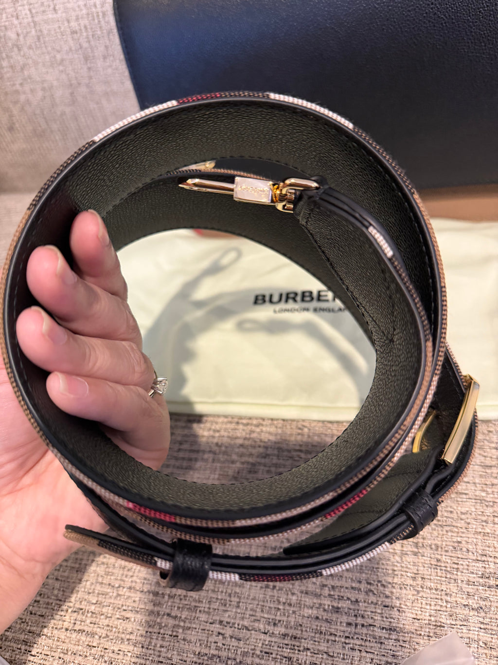 Burberry Medium Crossbody Black