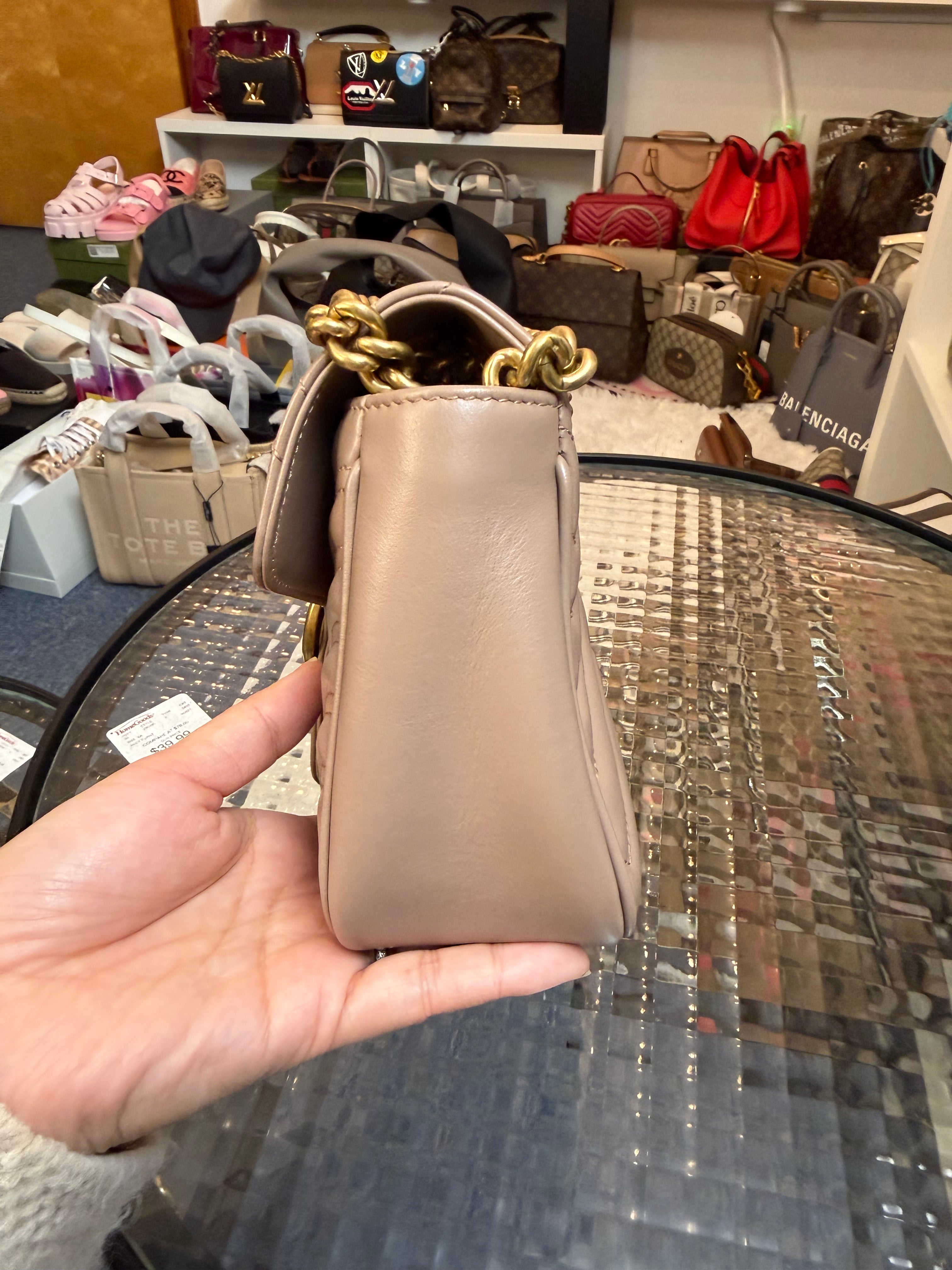 Gucci Marmont Small Dusty Pink