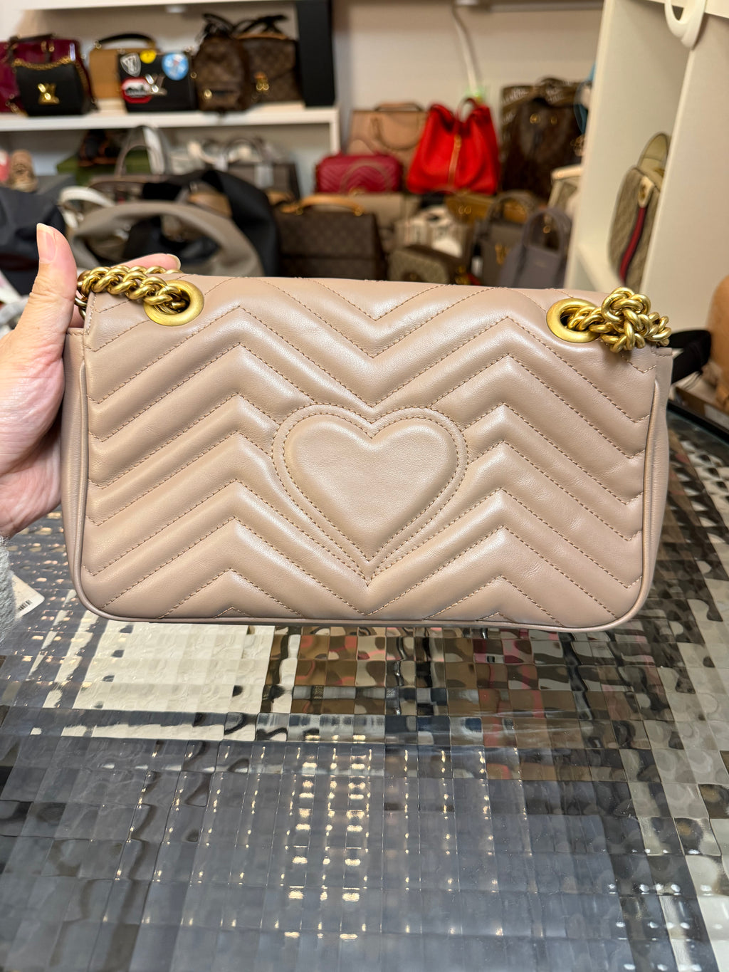 Gucci Marmont Small Dusty Pink