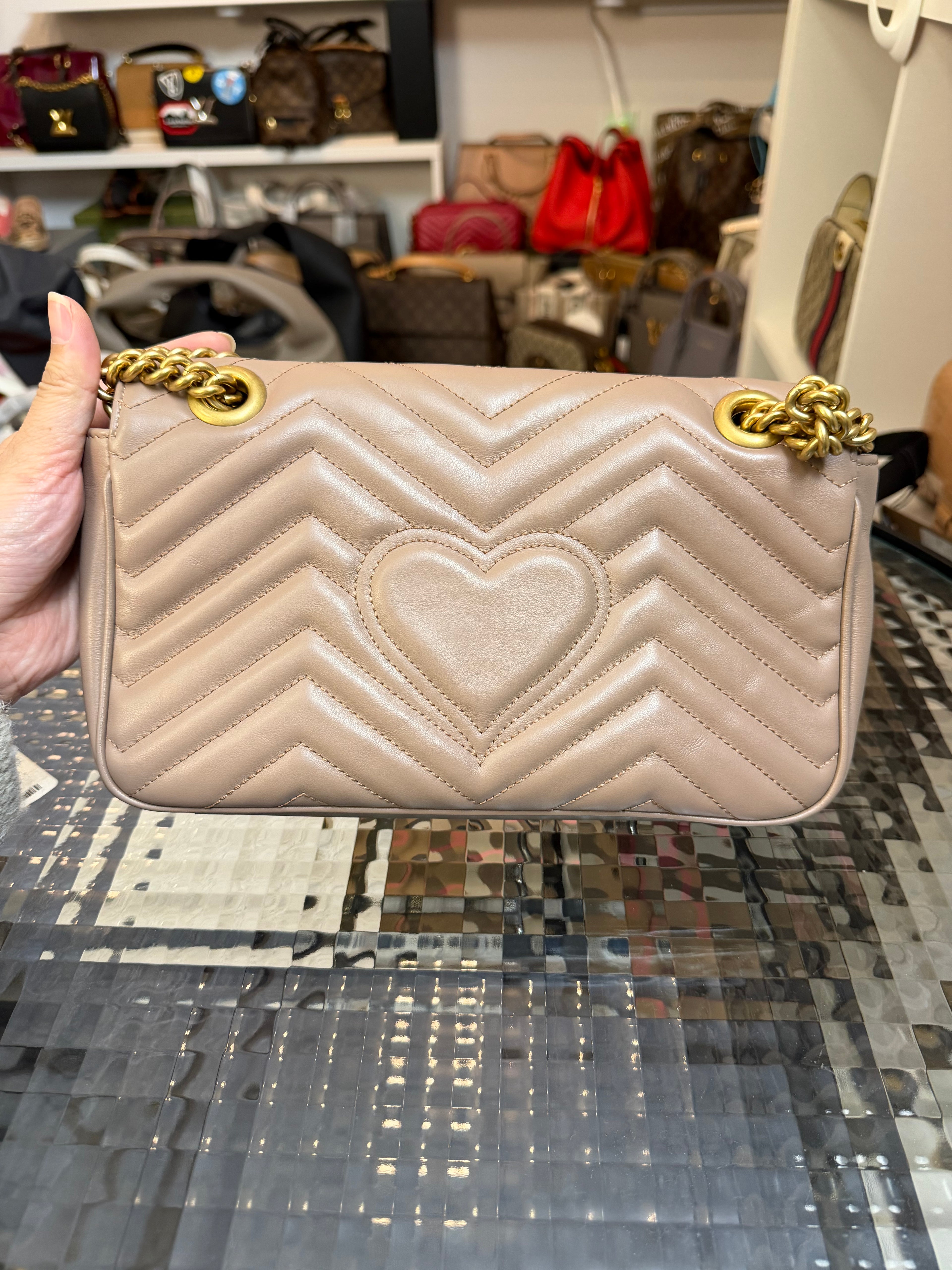 Gucci Marmont Small Dusty Pink