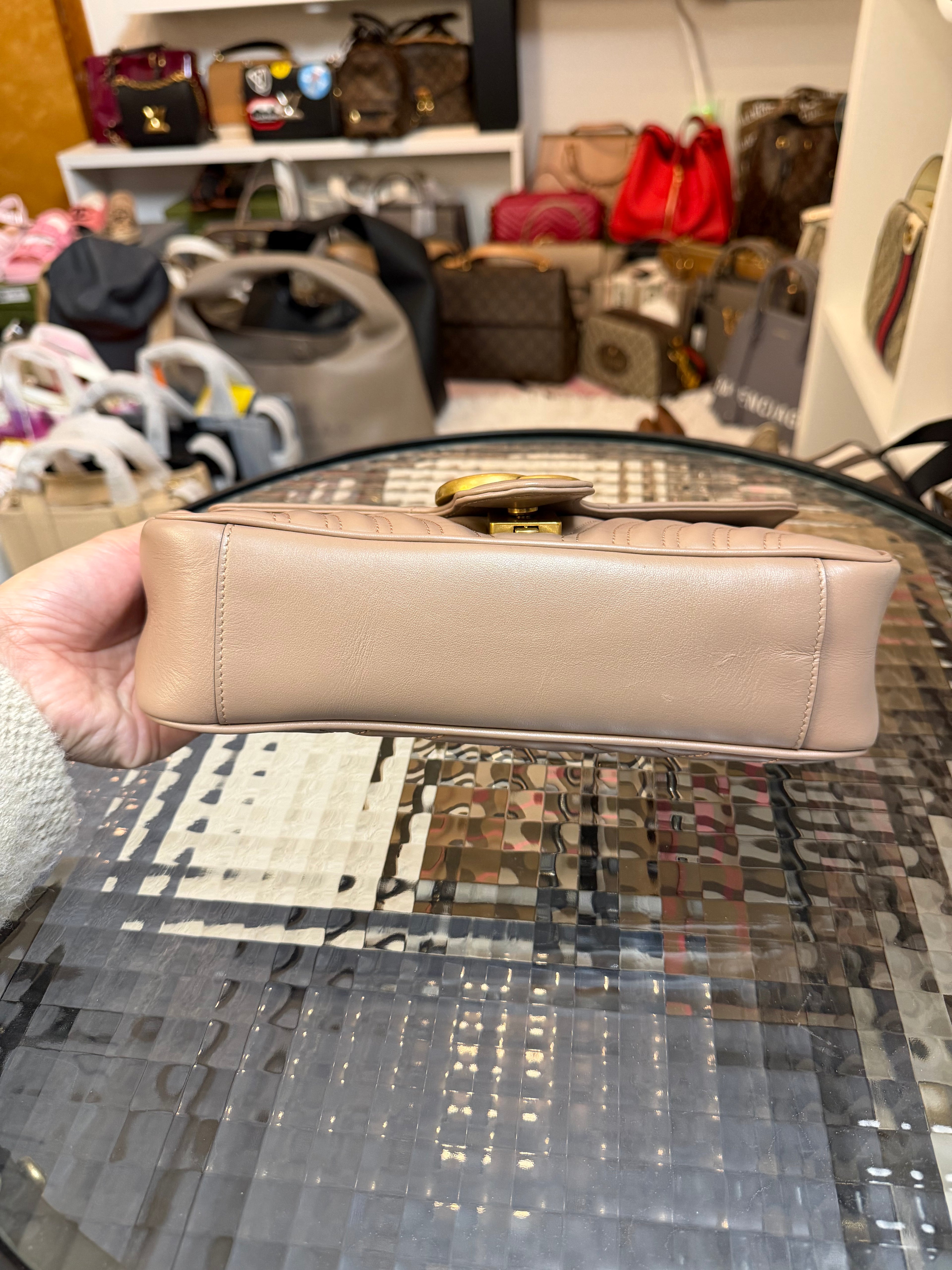Gucci Marmont Small Dusty Pink
