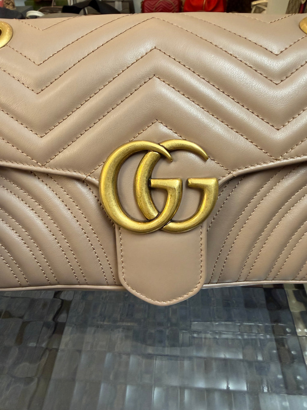 Gucci Marmont Small Dusty Pink
