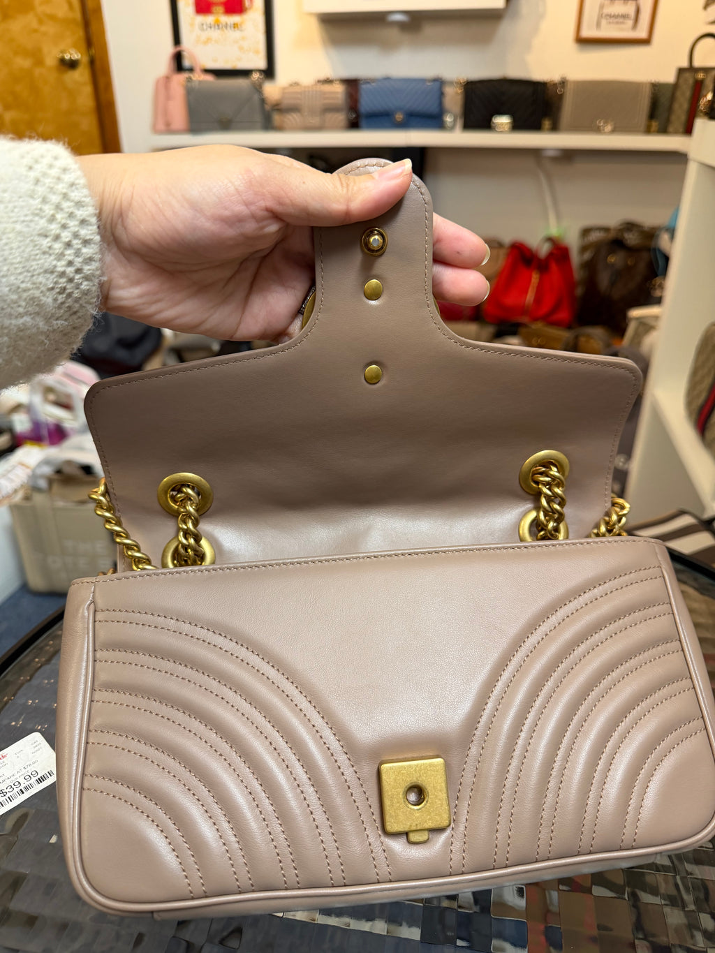 Gucci Marmont Small Dusty Pink