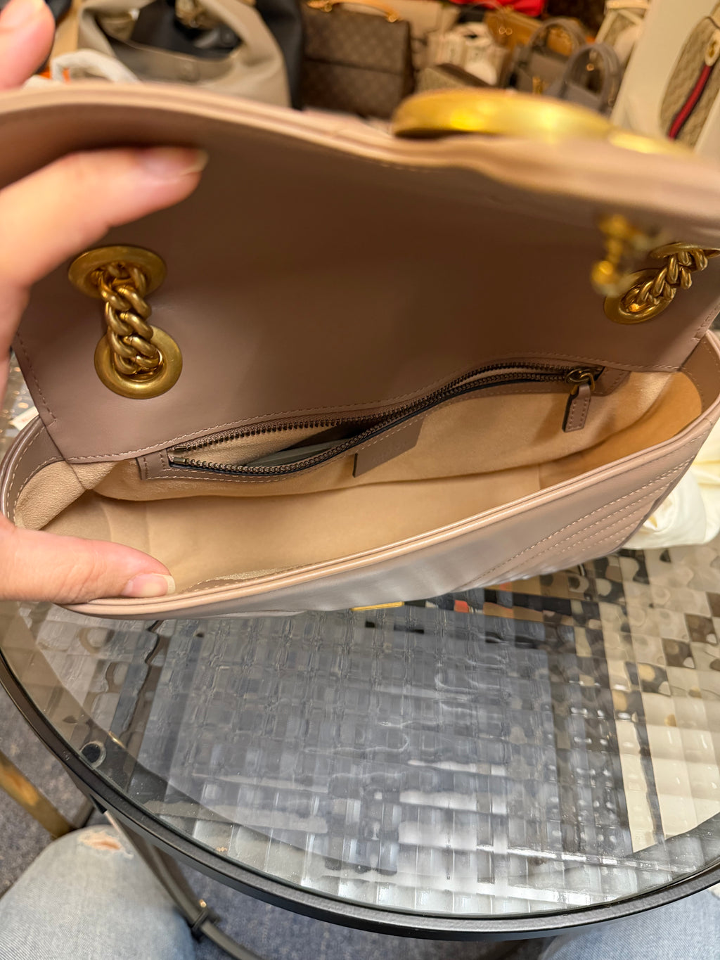 Gucci Marmont Small Dusty Pink