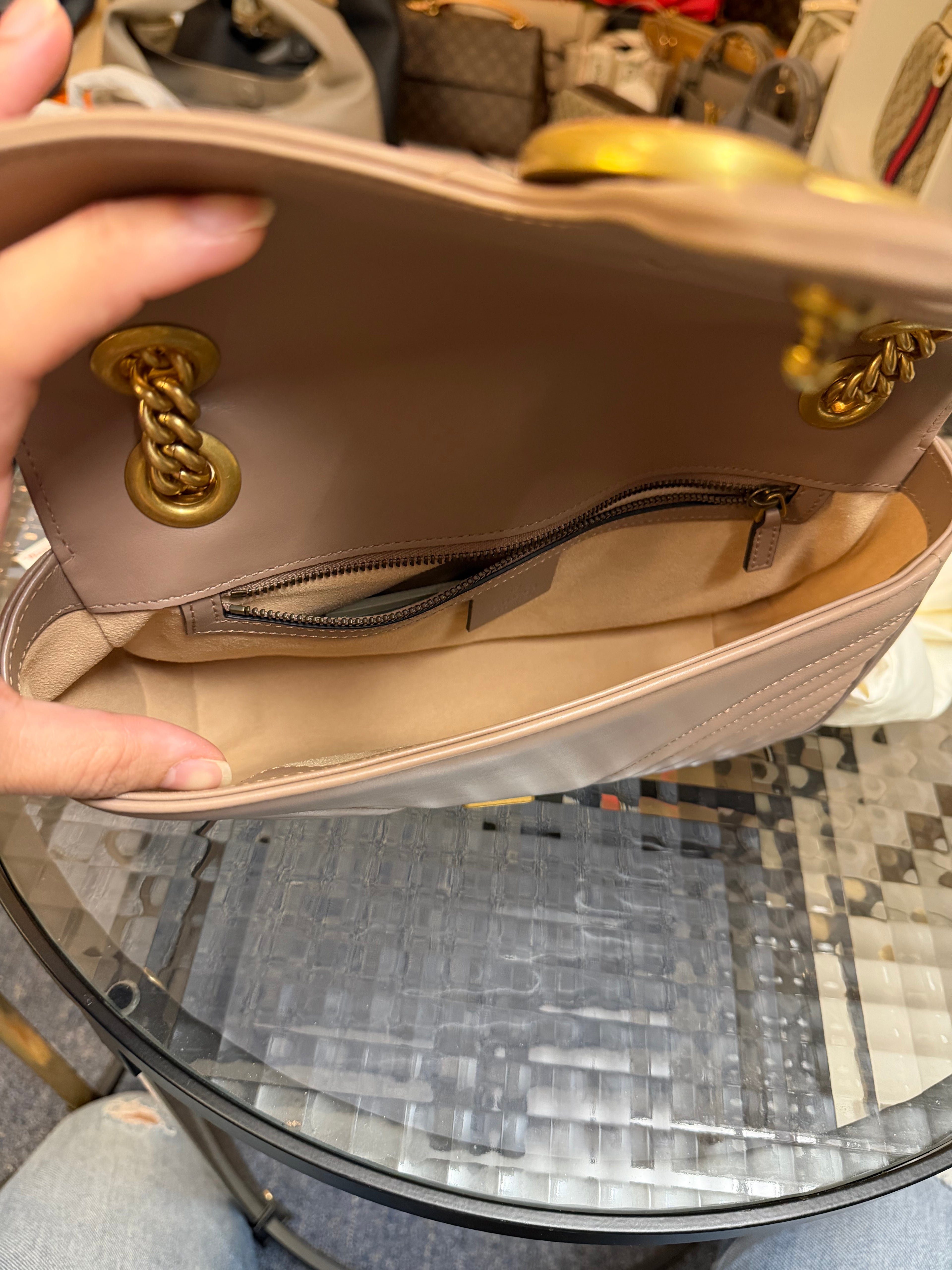 Gucci Marmont Small Dusty Pink
