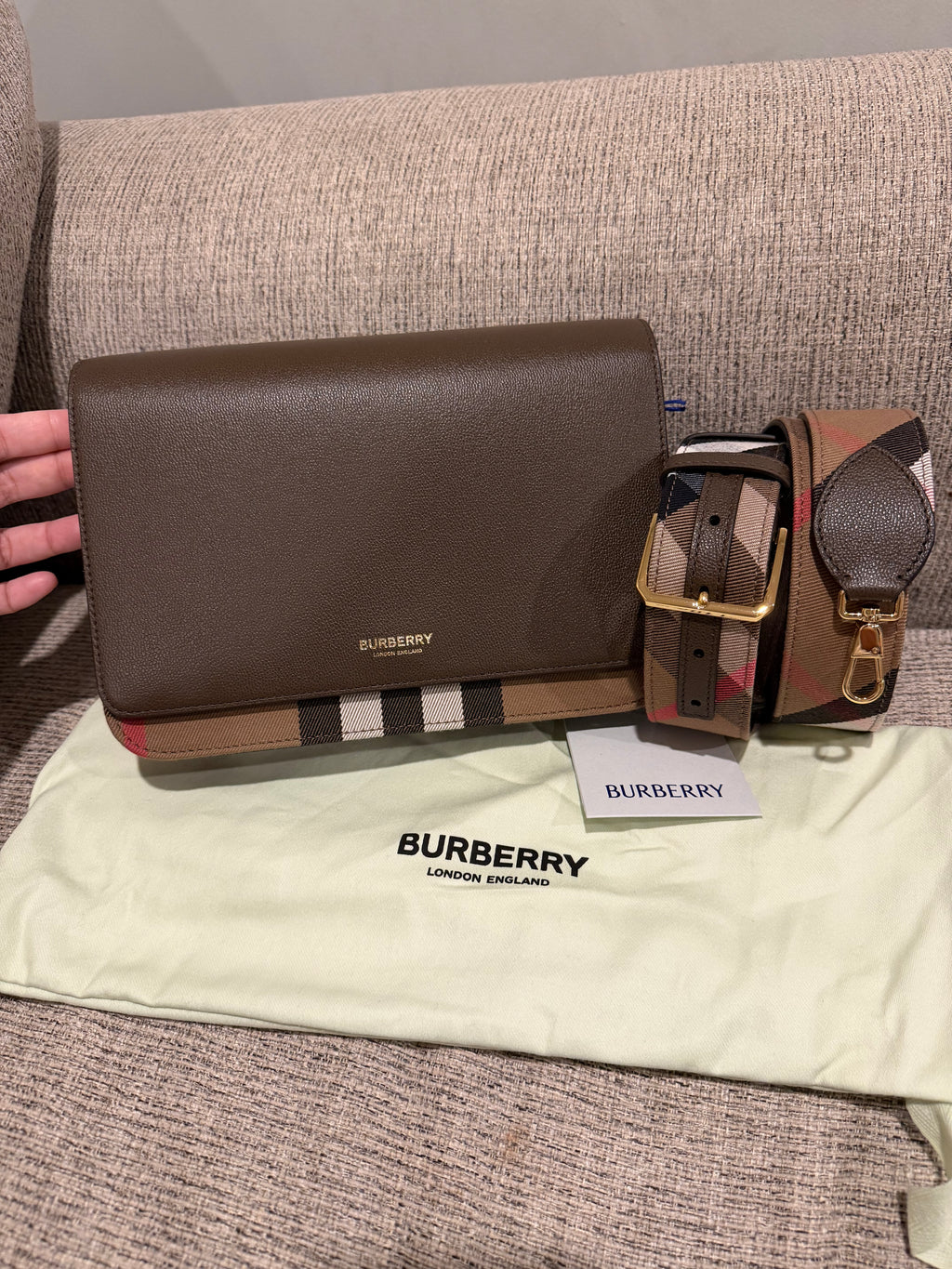 Burberry Medium Crossbody bag Brown