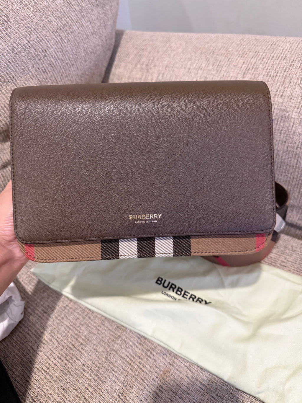 Burberry Medium Crossbody bag Brown